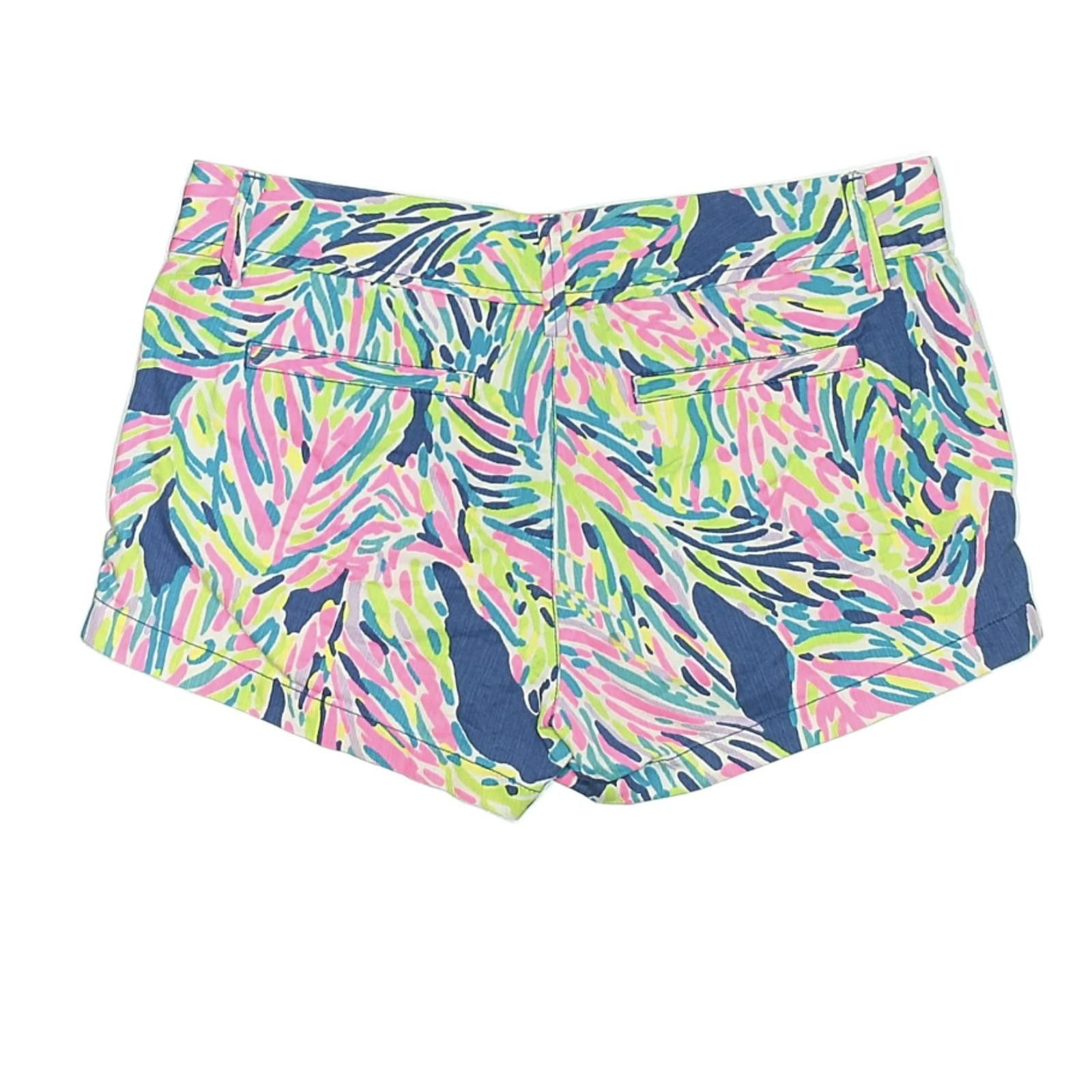 Other Lilly Pulitzer Women's Tropical Print Colored Size 6 Shorts Size 28" / US 6 / IT 42 - 2 Thumbnail