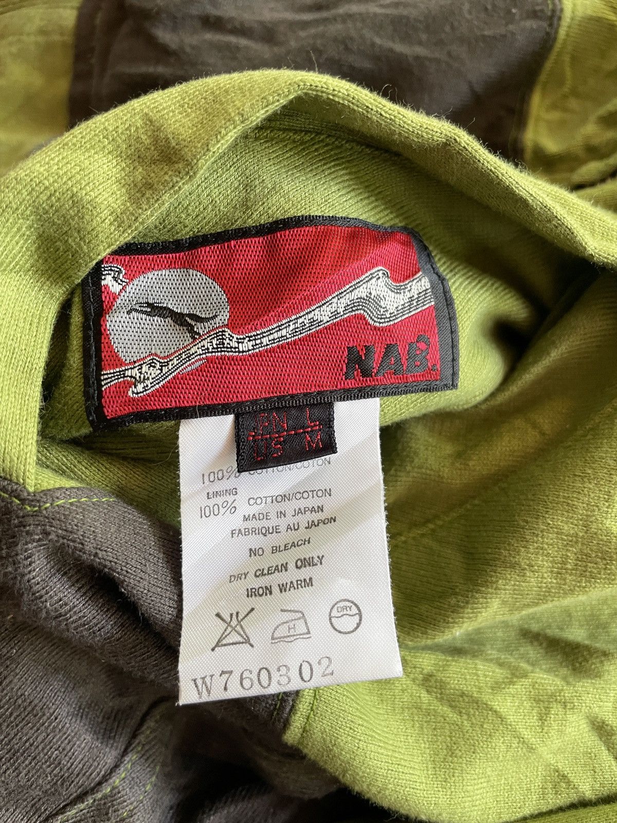 Designer × Japanese Brand Japan 🎌🇯🇵 NAB Reversible Bomber Jacket Military Style Stripe Size US M / EU 48-50 / 2 - 7 Thumbnail