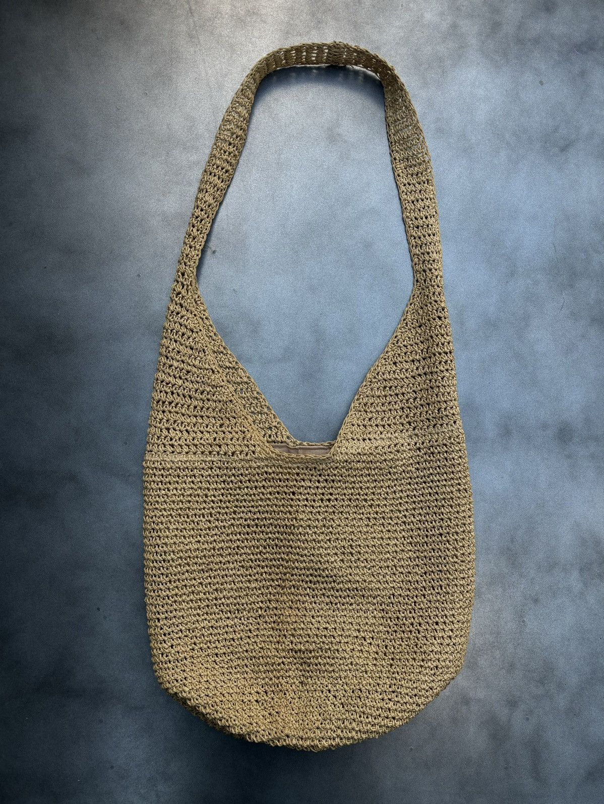 Japanese Brand Rattan Hobo Bag Straw Weave Cross Body Woven Messenger Tote Size ONE SIZE - 8 Thumbnail