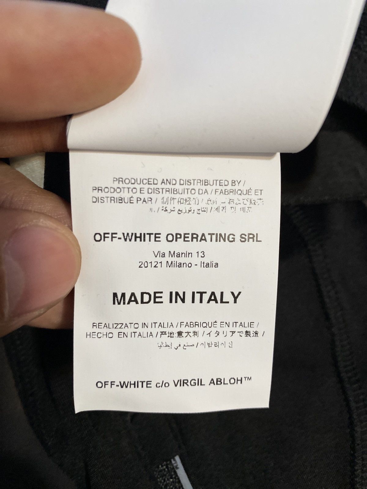 Off-White × Virgil Abloh Off-White Running Leggings Black Silver Size US 33 - 5 Thumbnail