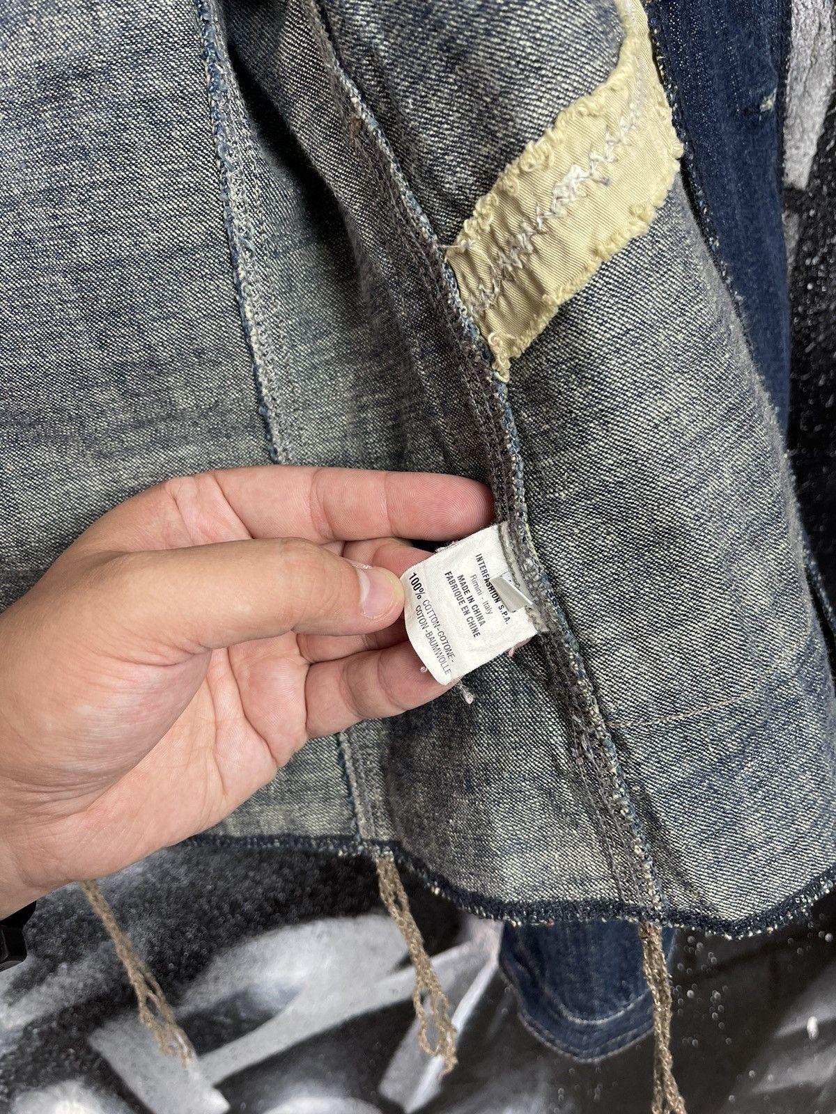 Marithe + Francois Girbaud Marithe Francois Girbaud Designed Denim Blazer Jacket Size M / US 6-8 / IT 42-44 - 12 Thumbnail