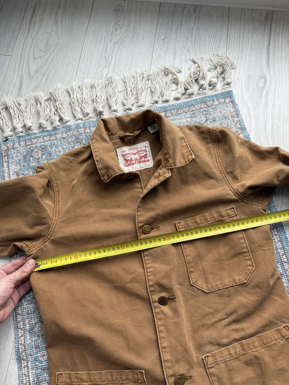 Levi's Levi’s Engineer Chore Canvas Worker Jacket Men Size US S / EU 44-46 / 1 - 11 Thumbnail