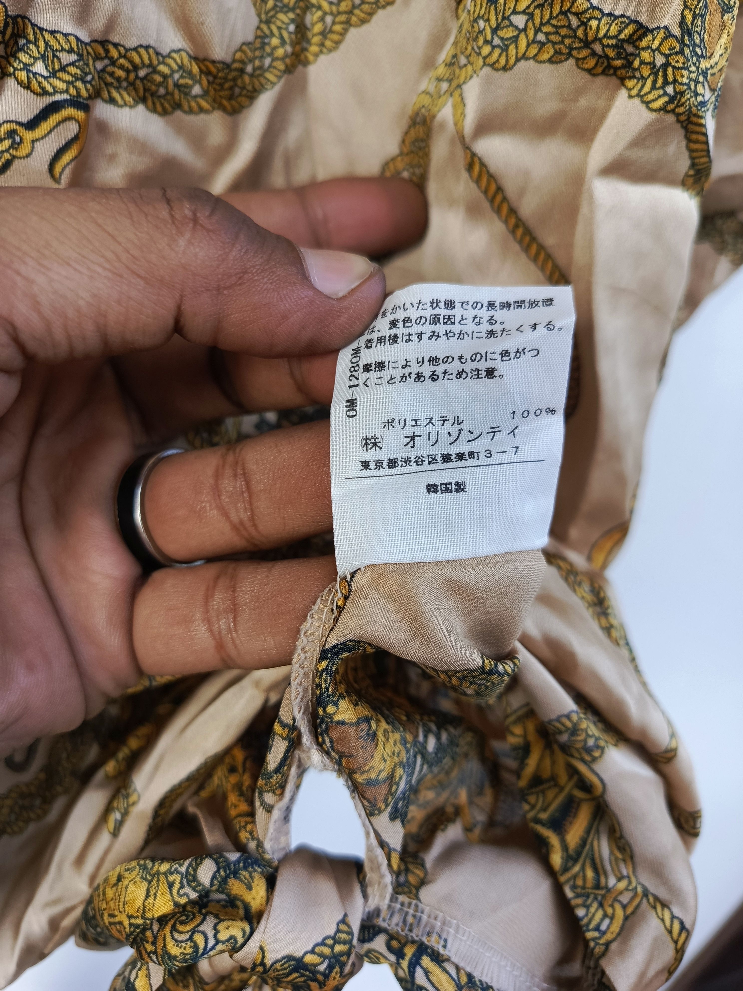 Japanese Brand Actuel chain pattern blouse japanese brand Size M / US 6-8 / IT 42-44 - 5 Thumbnail
