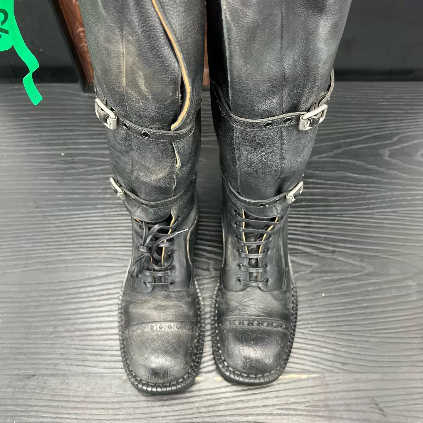 Miu Miu MIU MIU NYE Calf Leather Knee High Boots 37Worn Size US 6.5 / IT 36.5 - 7 Thumbnail