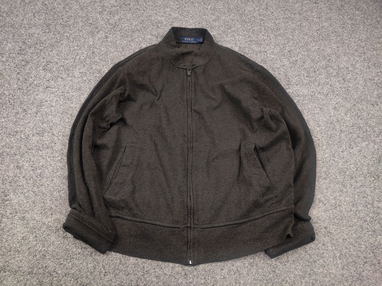 Polo Ralph Lauren Polo Ralph Lauren Vintage bomber Zip Pullover green pattern Size US M / EU 48-50 / 2 - 2 Thumbnail