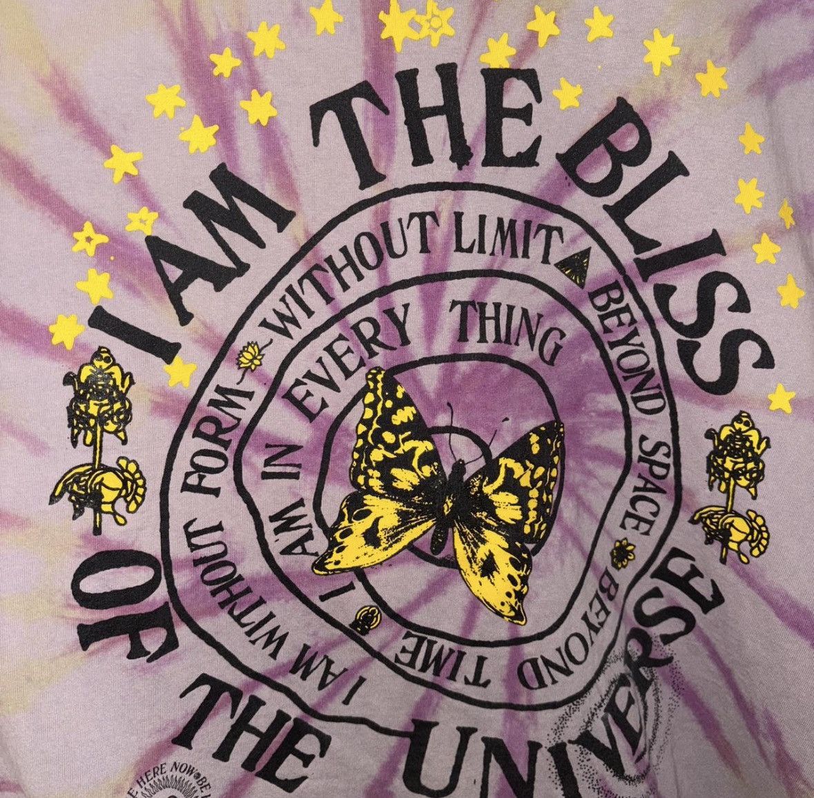 Online Ceramics Online Ceramics Ram Dass Be Here Now T Shirt XL Tie Dye Size US XL / EU 56 / 4 - 2 Thumbnail