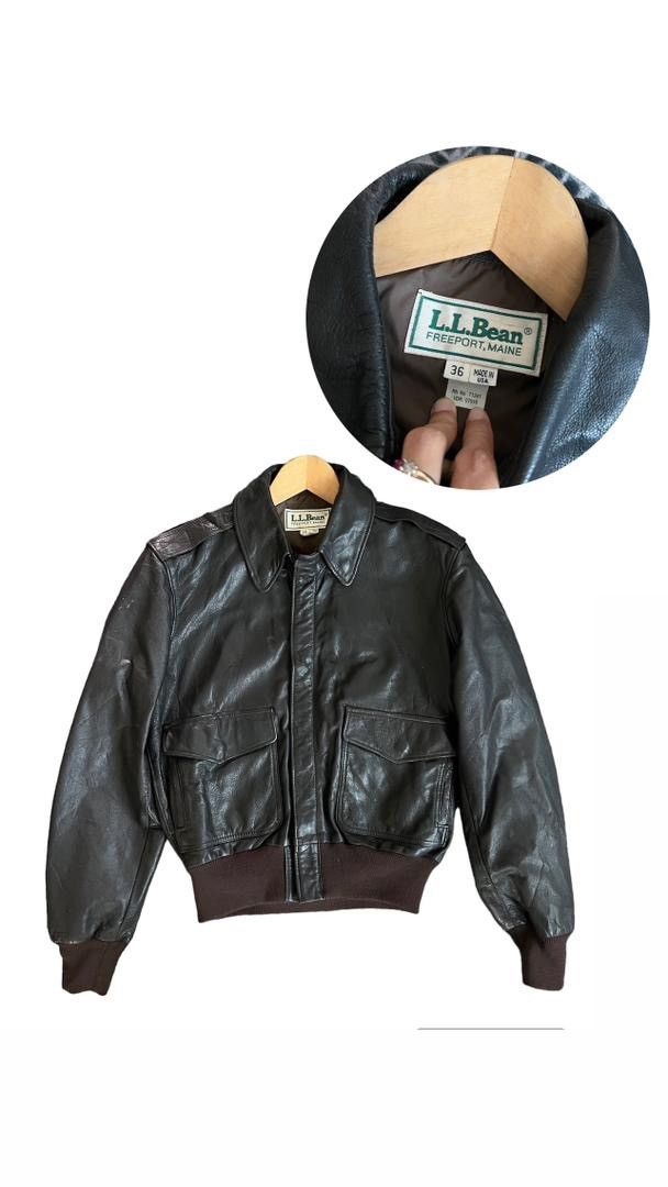 Men's L.L. Bean Leather Jackets | Grailed