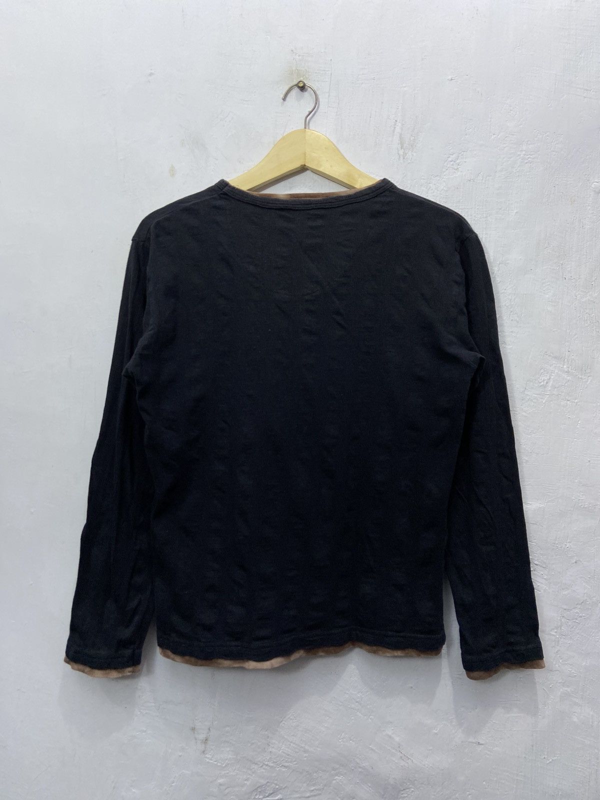 Japanese Brand Hysteric Glamour Style Y2K Double Layer Quash Long Sleeve Size US M / EU 48-50 / 2 - 8 Thumbnail