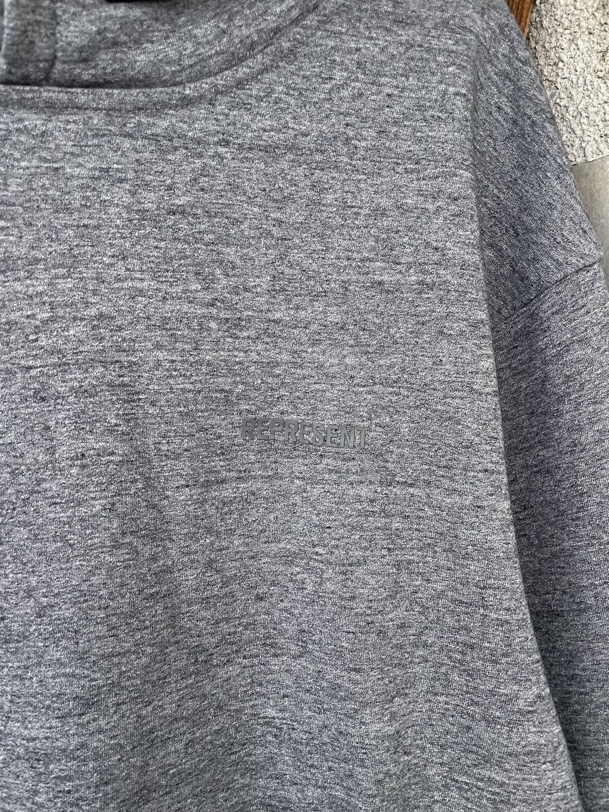 Represent Clo. Represent Clo Blanks Heavy Baggy Hoodie Size M Gray Size US M / EU 48-50 / 2 - 5 Thumbnail