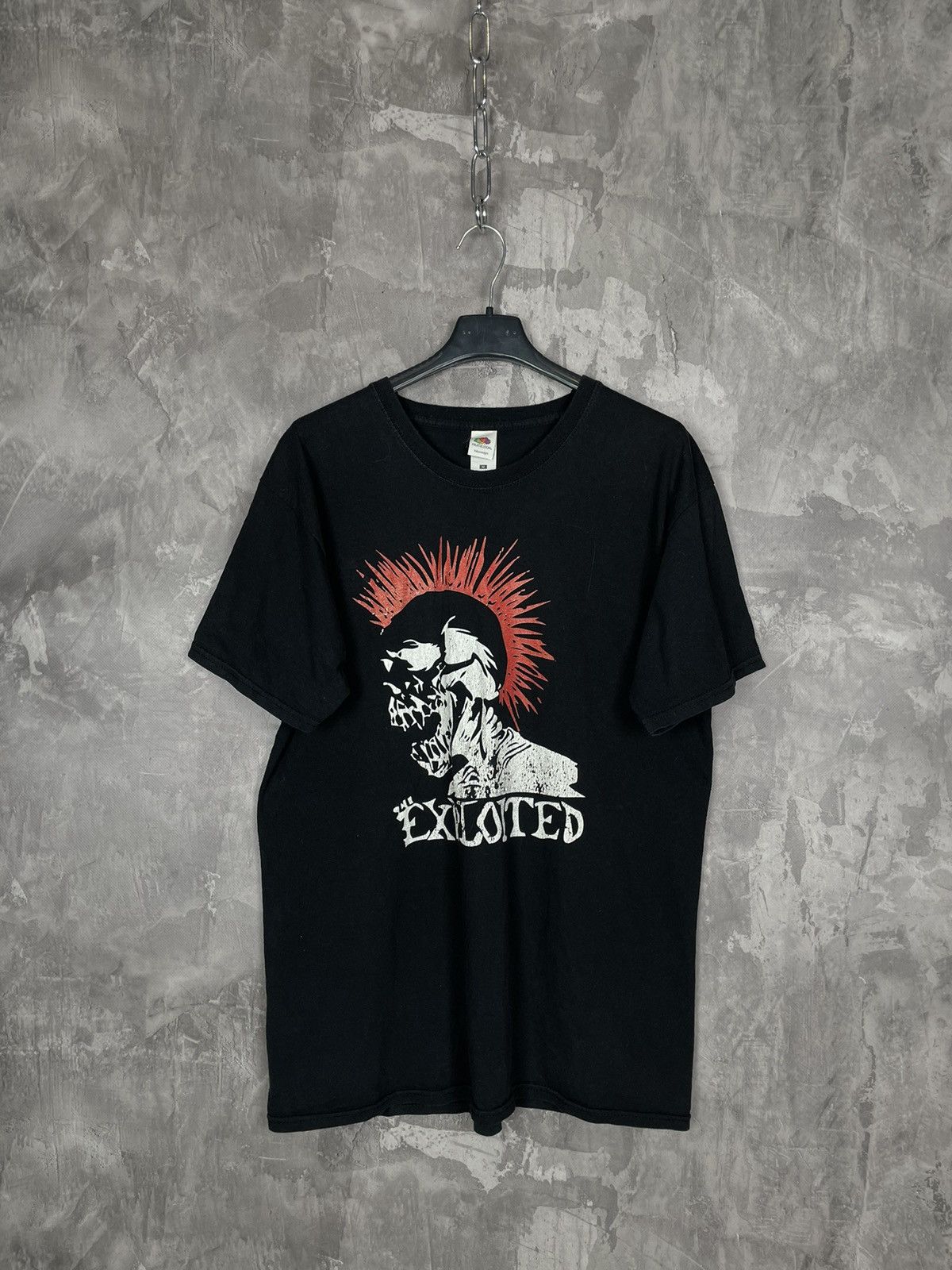 Band Tees × Vintage Vintage The Exploited Fuck The System Metal Rare Band Tee Size US M / EU 48-50 / 2 - 1 Thumbnail