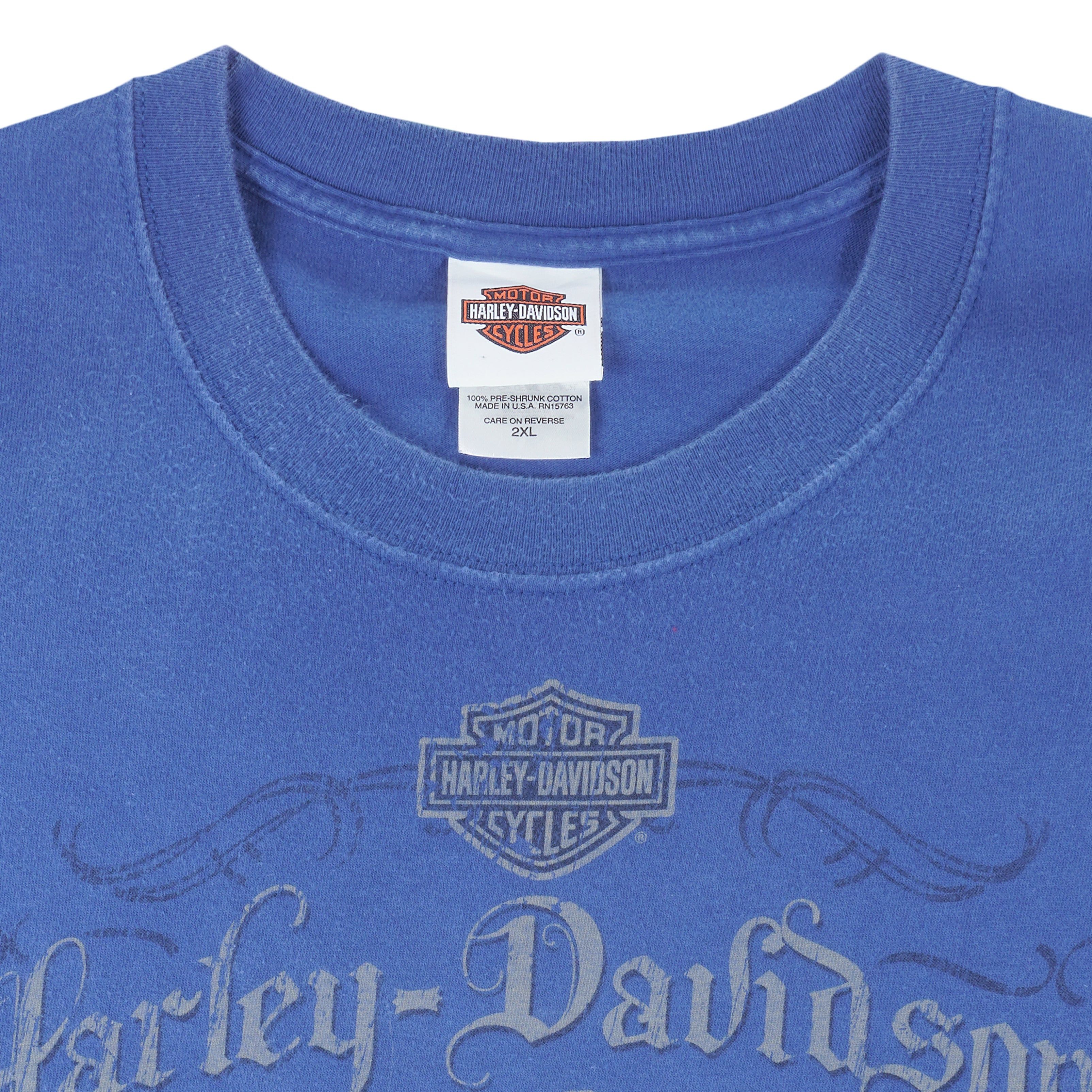 Harley Davidson Vintage - Porky Pig Looney Tunes T-Shirt 2007 Size US XXL / EU 58 / 5 - 4 Thumbnail