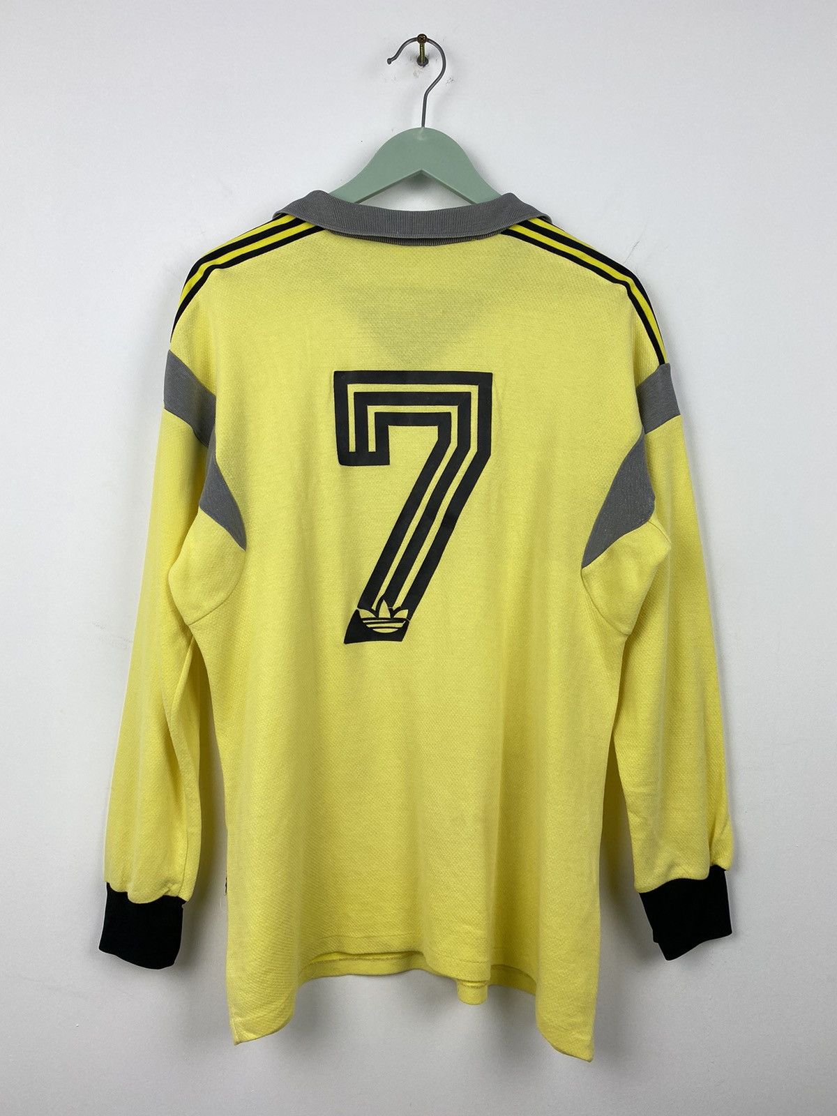 Adidas Vintage Adidas Winterthur 1980s #7 Ventex Soccer Jersey PSG Size US L / EU 52-54 / 3 - 1 Thumbnail