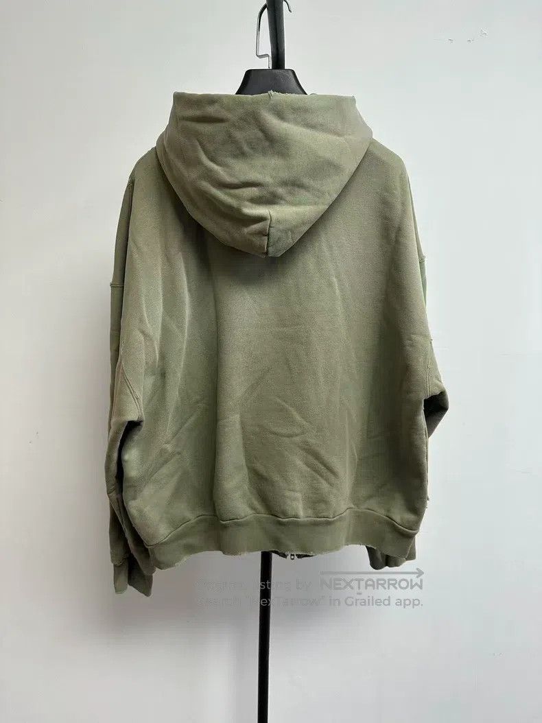 Balenciaga Balenciaga Solid Color Zip-Up Hooded Drop Shoulder Sweatsh Size US M / EU 48-50 / 2 - 2 Thumbnail
