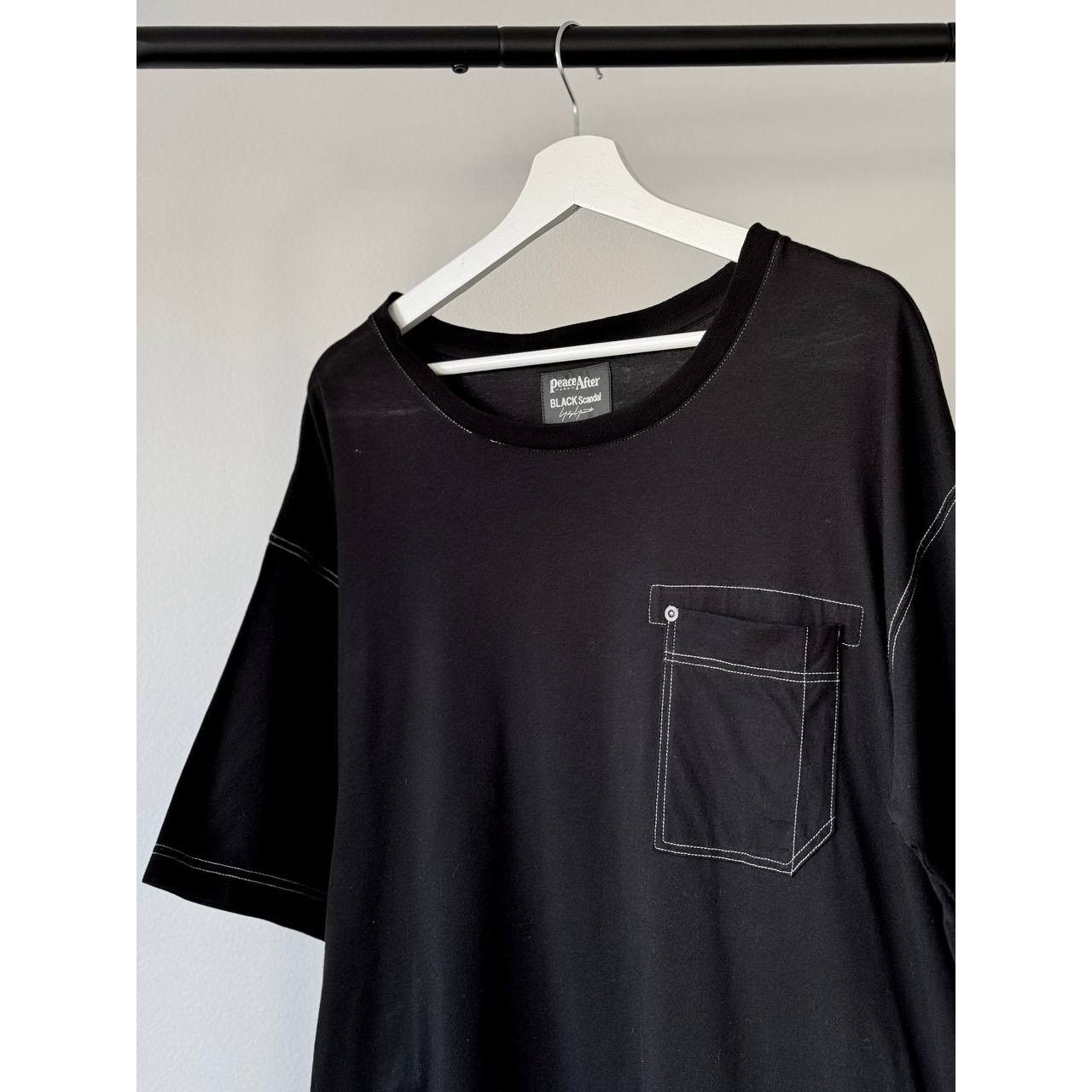 Yohji Yamamoto BLACK Scandal Yohji Yamamoto × BE@BRICK Print TEE | Grailed