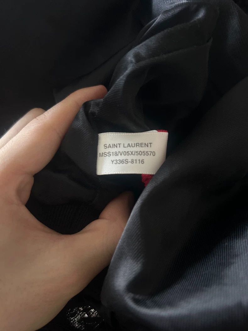 Saint Laurent Paris Saint Laurent Paris 2018SS Standing Collar Maple Leaf Jack Size US S / EU 44-46 / 1 - 6 Thumbnail