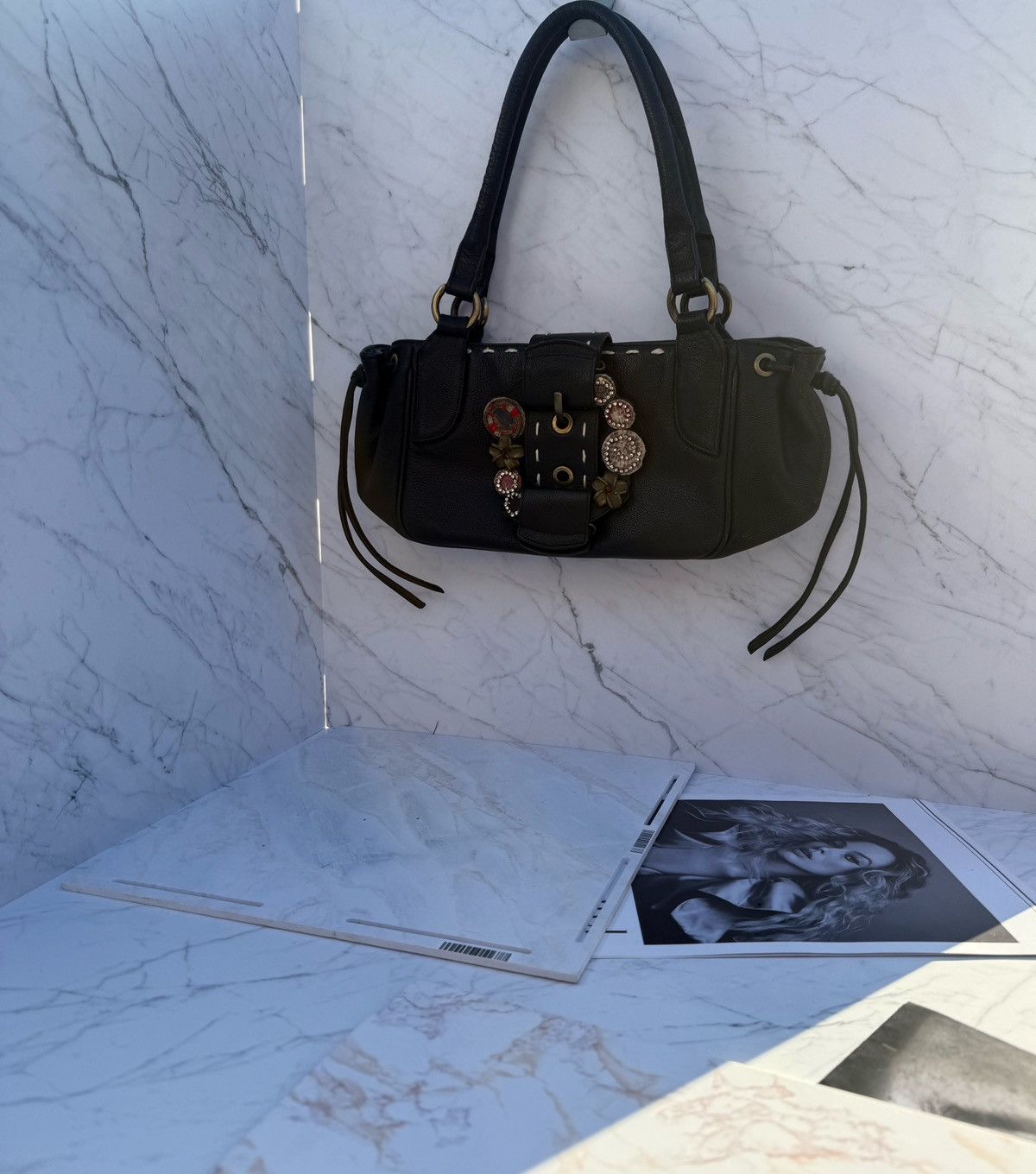 Baldinini Baldinini bag Leather Vintage Bag Size ONE SIZE - 14 Thumbnail
