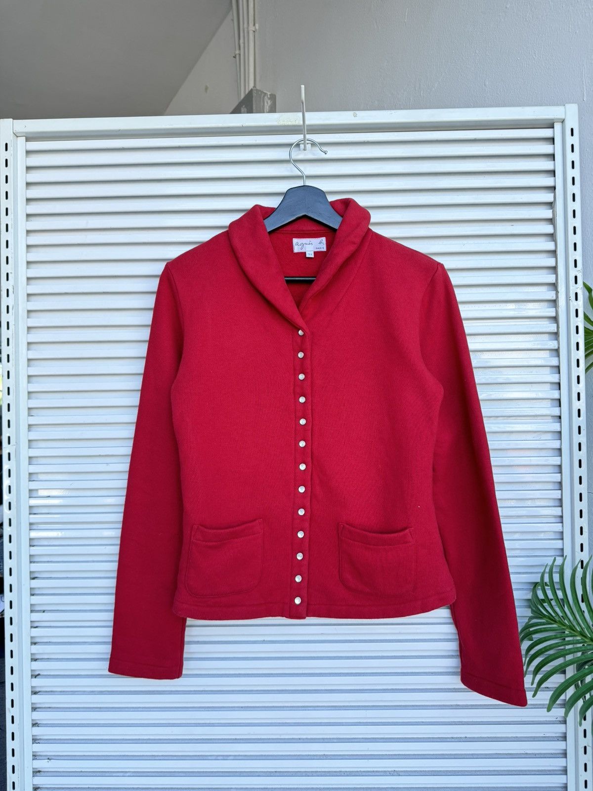 agnes b. Vintage Agnes B. Paris Button Sweater Size US S / EU 44-46 / 1 - 1 Thumbnail