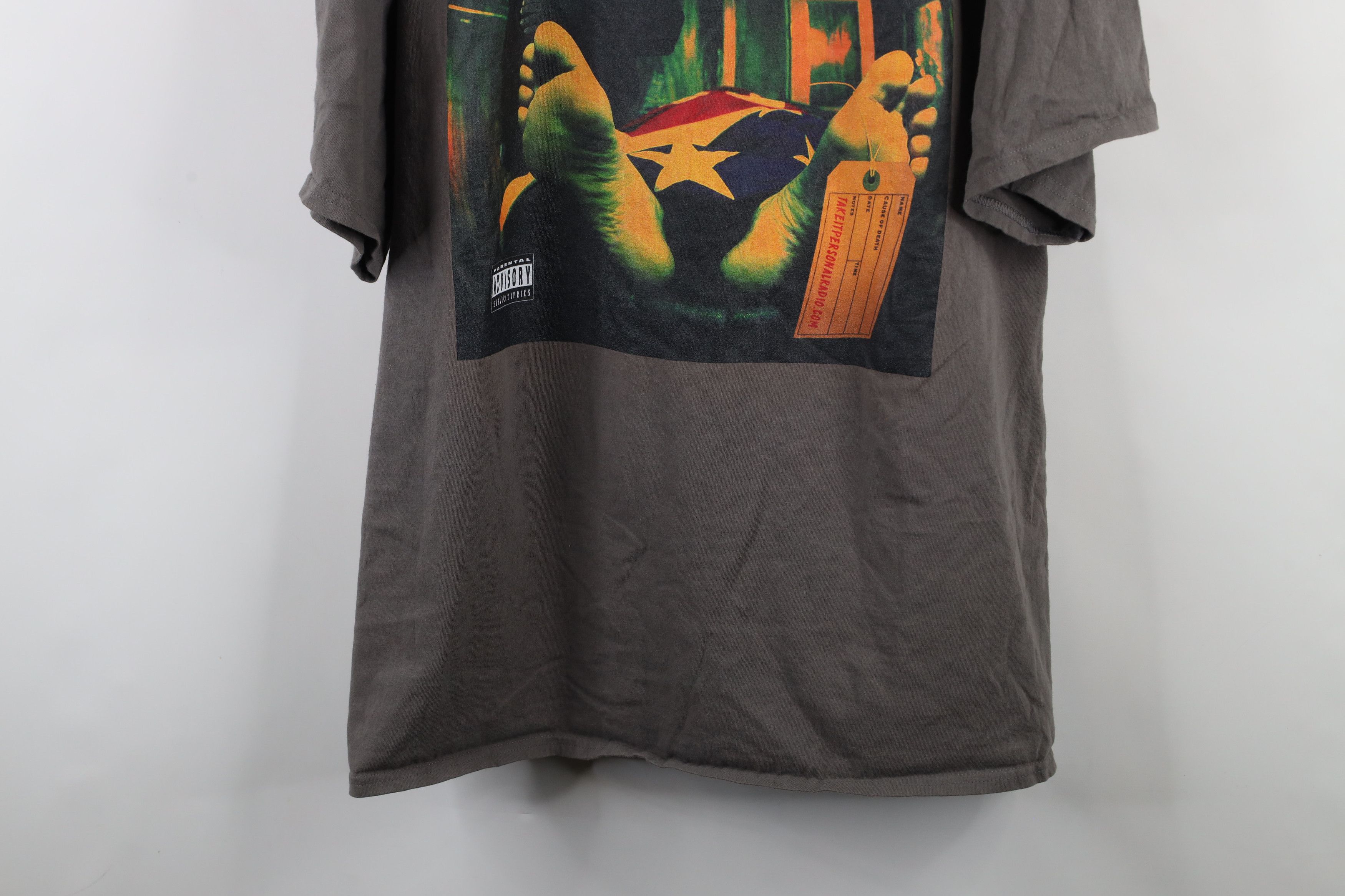 Vintage Y2K Streetwear Take It Personal Podcast Philaflava DJ Shirt Size US XXL / EU 58 / 5 - 3 Thumbnail