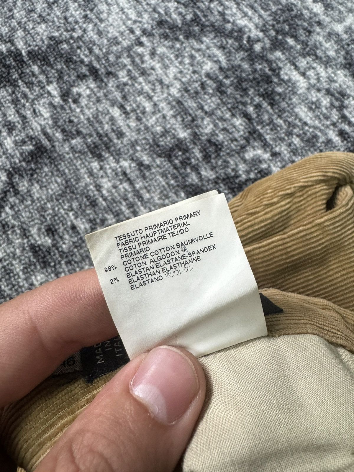 Dsquared2 Vintage Dsquared2 Classic Straight-cut Corduroy Trousers Size US 28 / EU 44 - 7 Thumbnail