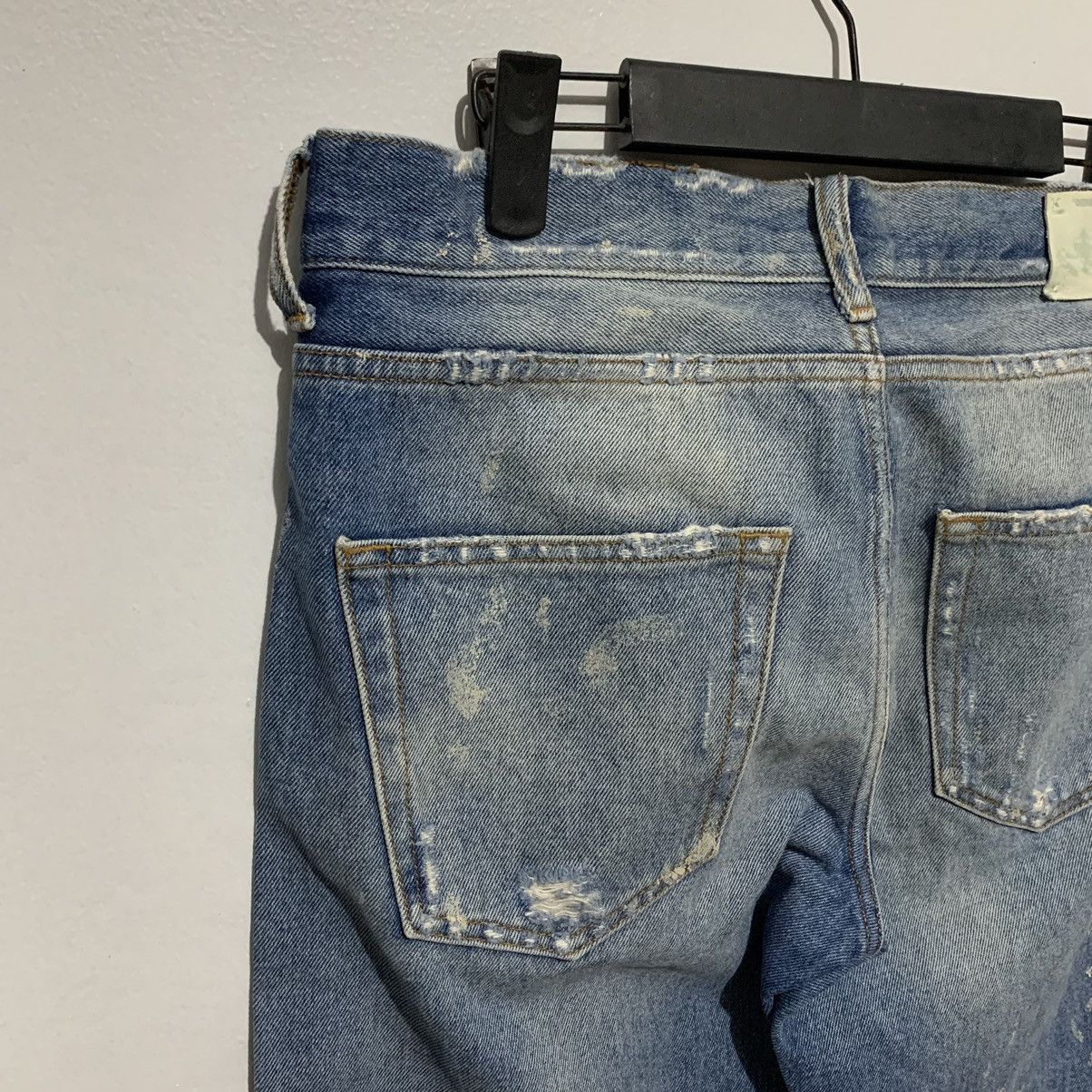 Off-White Off-White "Cropped Fit" OG Diagonal Stripe Denim Jeans Size US 30 / EU 46 - 10 Thumbnail