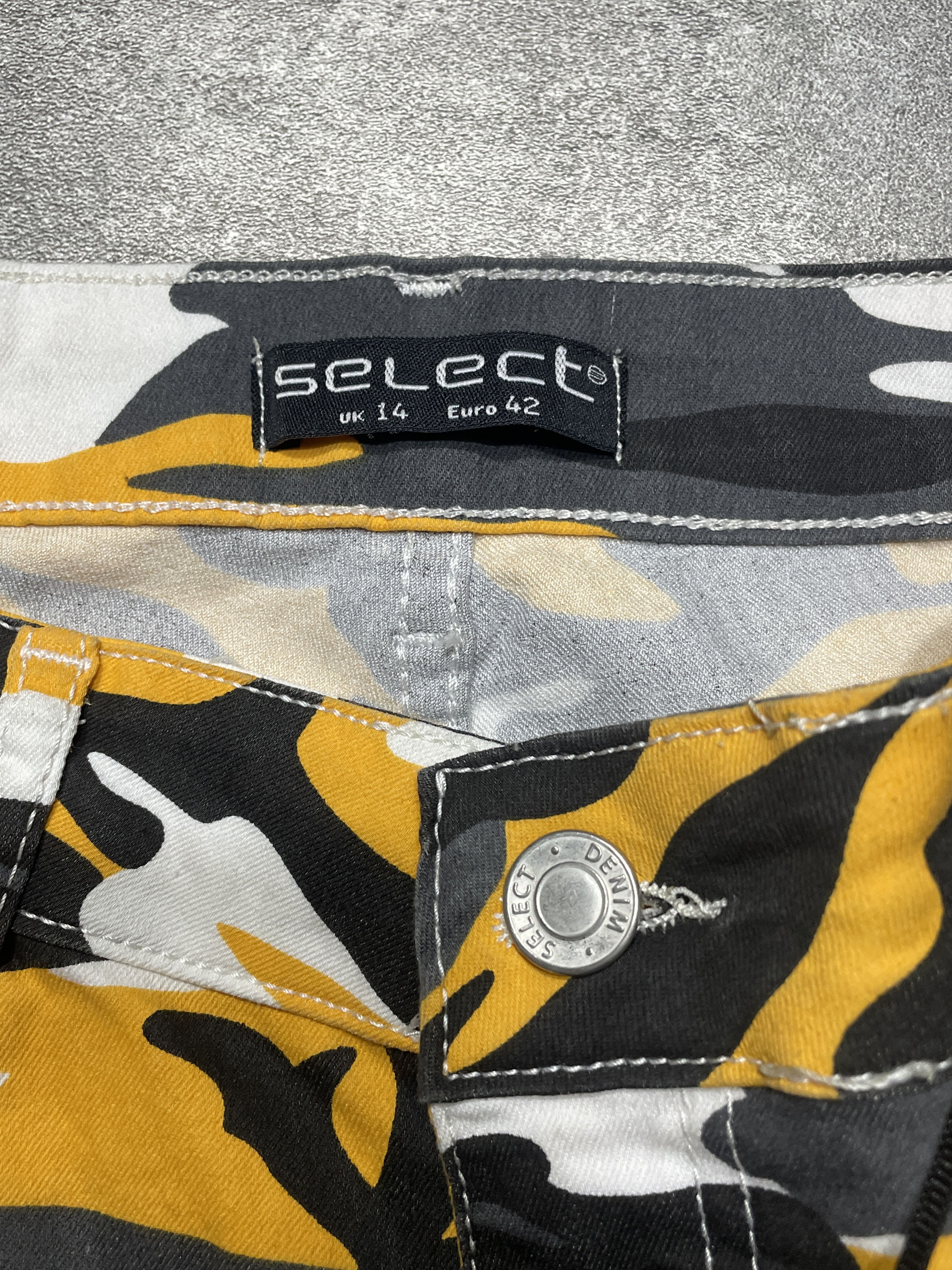 Vintage 🔥RARE🔥Camo Joggers Streetwear Hype Baggy Size 30" / US 8 / IT 44 - 4 Thumbnail