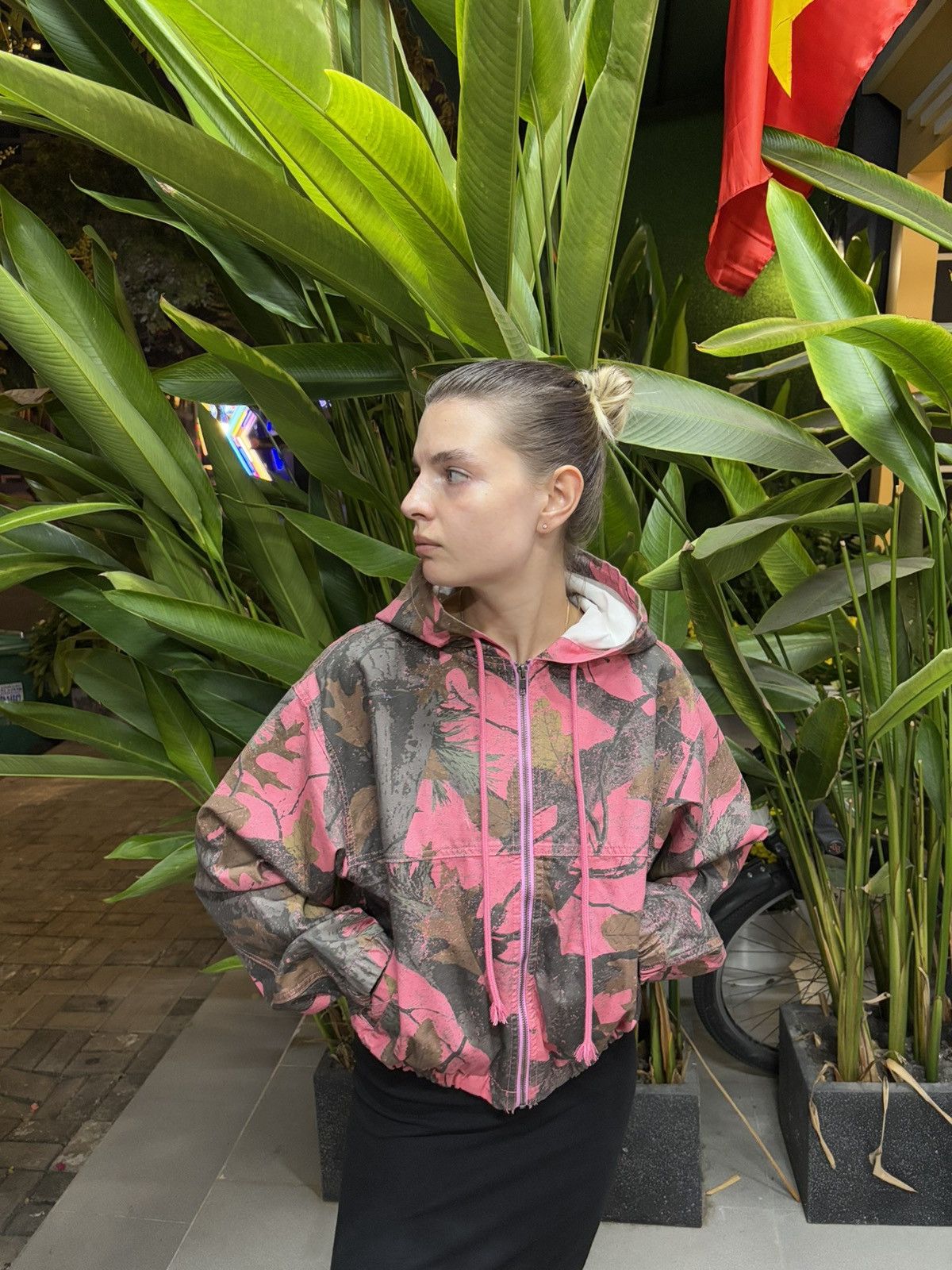 Bdg × Urban Outfitters Rare BDG camo real tree jacket hooded Size S / US 4 / IT 40 - 1 Thumbnail