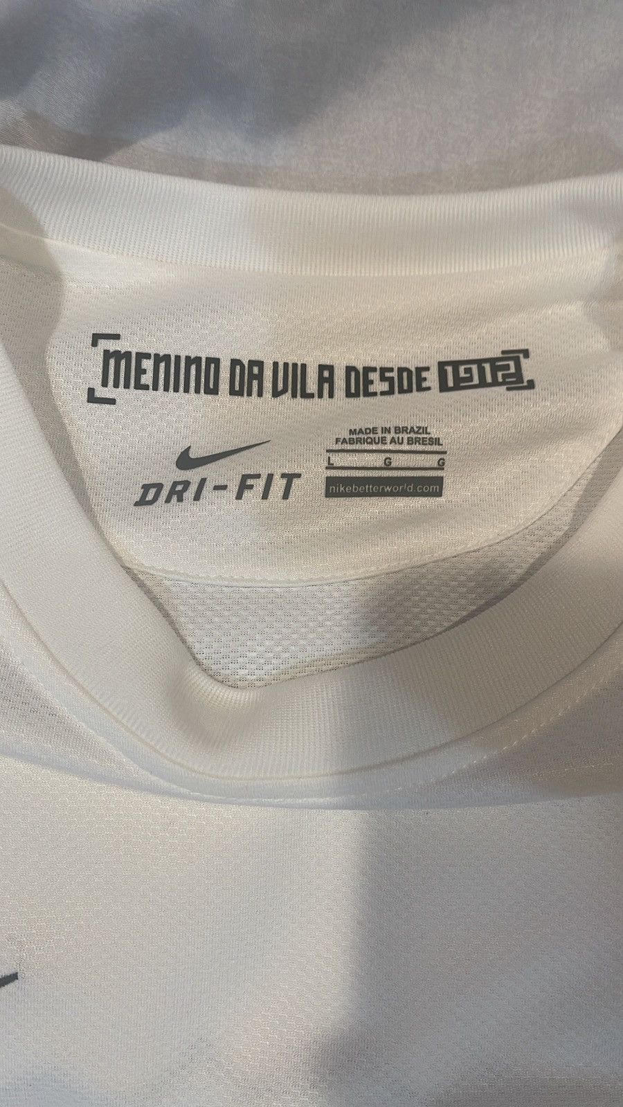 Nike Neymar Jr Santos Jersey Size US L / EU 52-54 / 3 - 5 Thumbnail