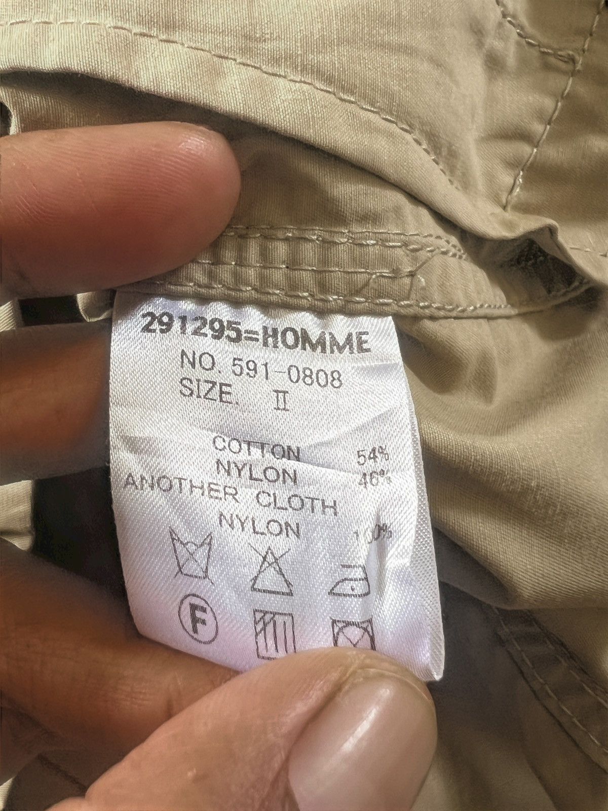 291295=Homme 291295 Homme Hybrid Utility Jacket Size US S / EU 44-46 / 1 - 15 Thumbnail