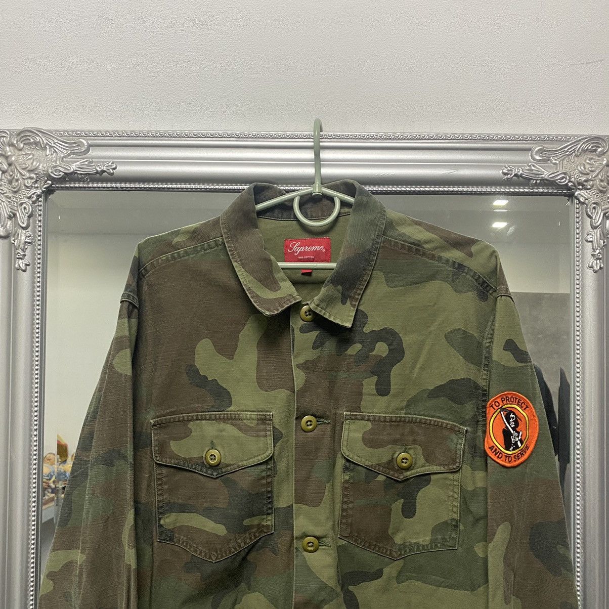Supreme Supreme Military “Army” Overshirt Jacket Vintage Size US L / EU 52-54 / 3 - 2 Thumbnail
