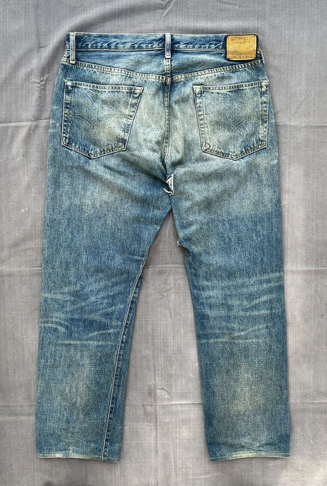 Levi's Vintage Clothing 🔥HOT DROPS🔥 1954 LVC 501Z XX "E" selvedge denim Size US 36 / EU 52 - 12 Thumbnail