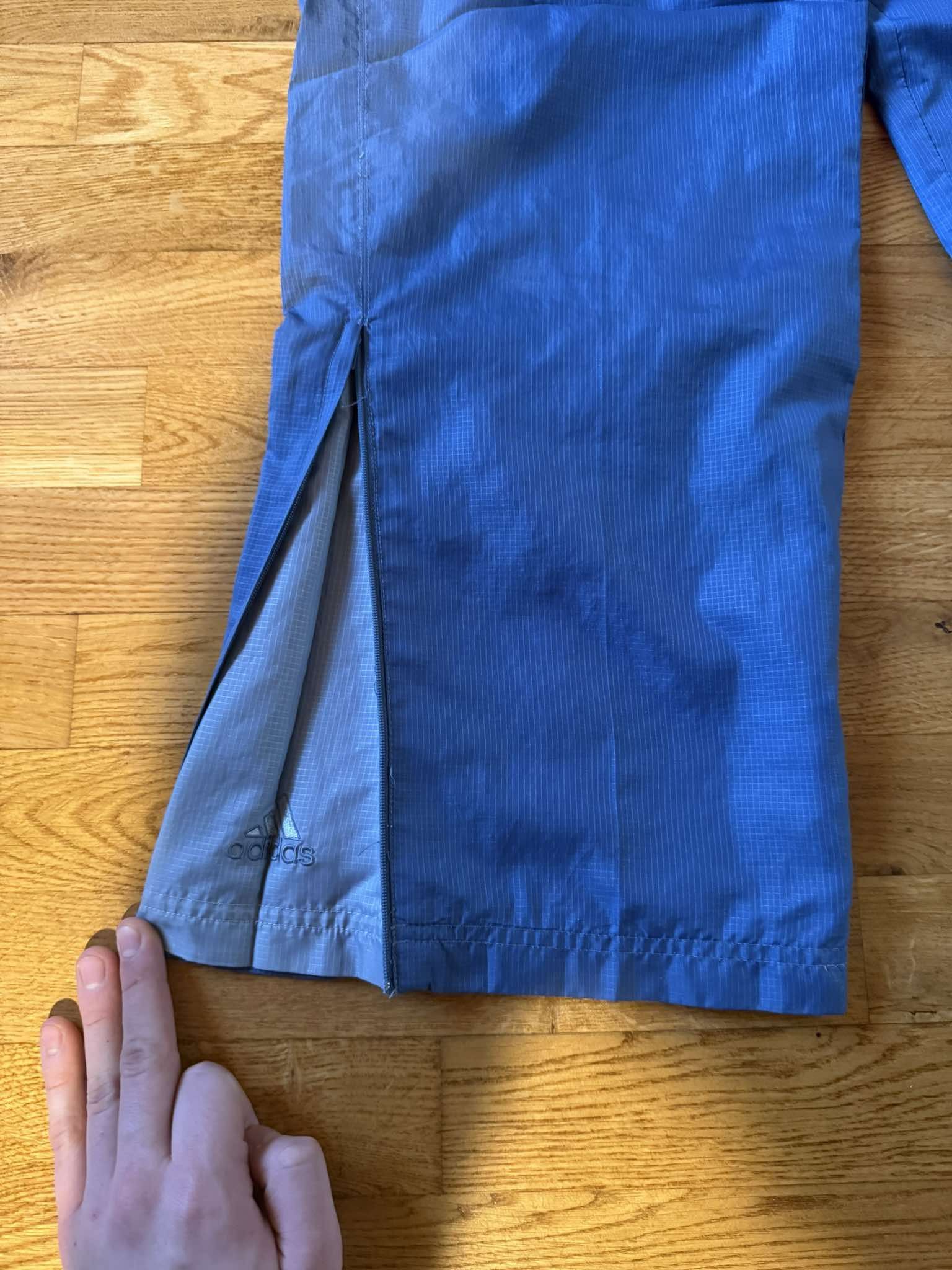 Adidas × Vintage Adidas Vintage Track Pants – Blue Sportswear Size US 34 / EU 50 - 4 Thumbnail
