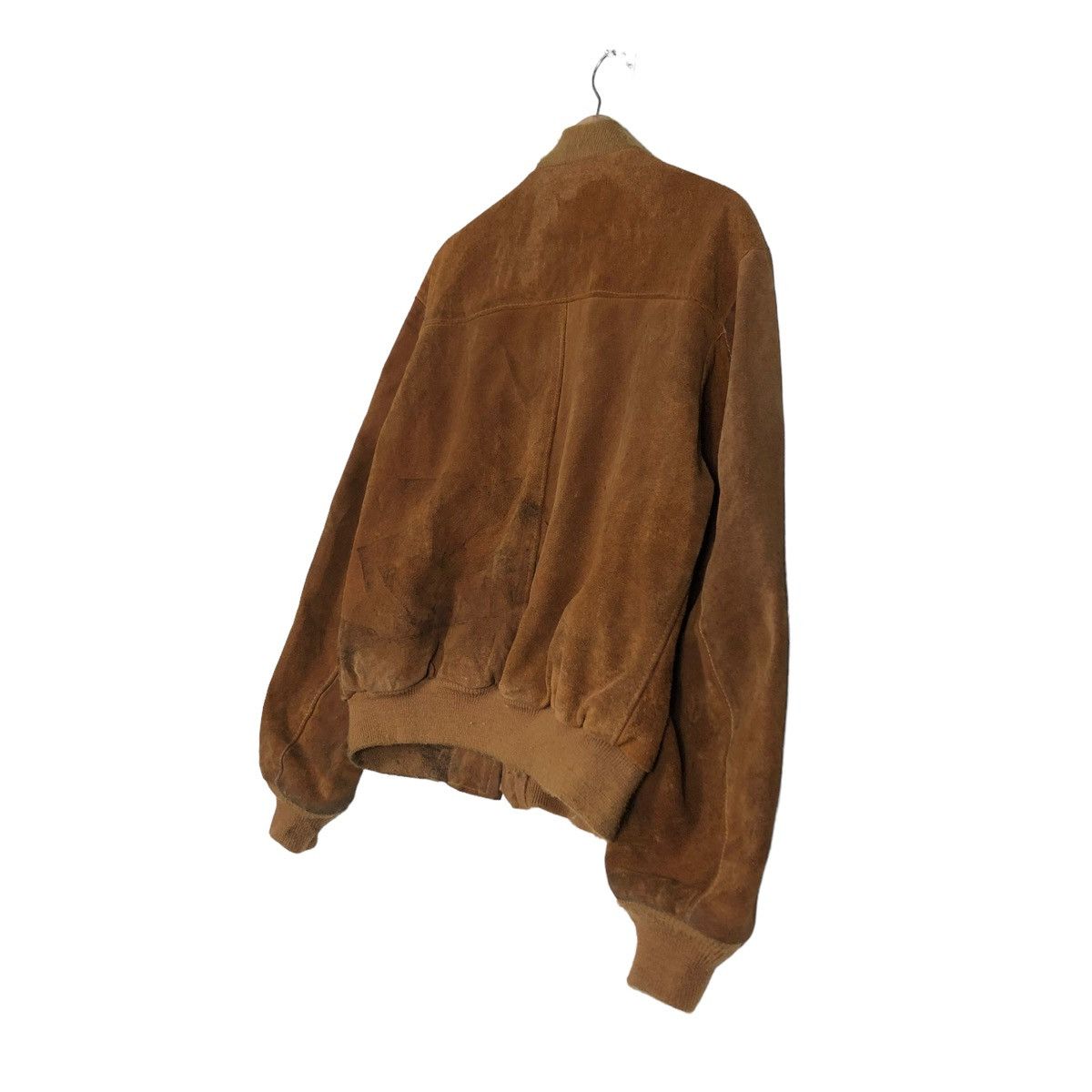 Schott 🔥VINTAGE SUEDE LEATHER JACKET FLY SCHOTT MADE IN USA Size US M / EU 48-50 / 2 - 10 Thumbnail