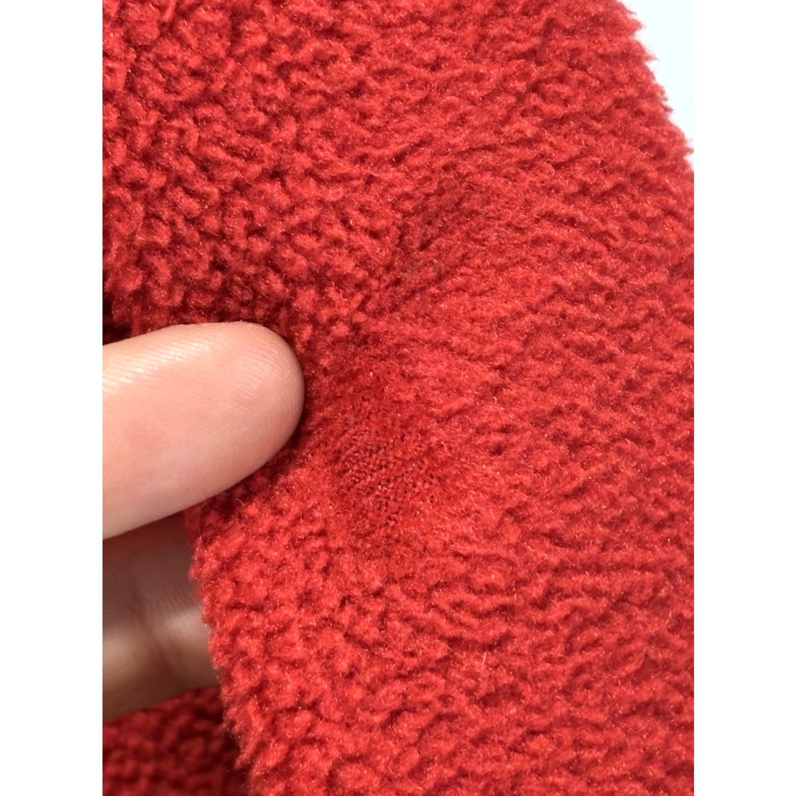 Timberland VINTAGE Timberland Jacket Mens XL Red Fleece Full Zip 90s Polyester Solid Zip Jacket Size US XL / EU 56 / 4 - 8 Thumbnail