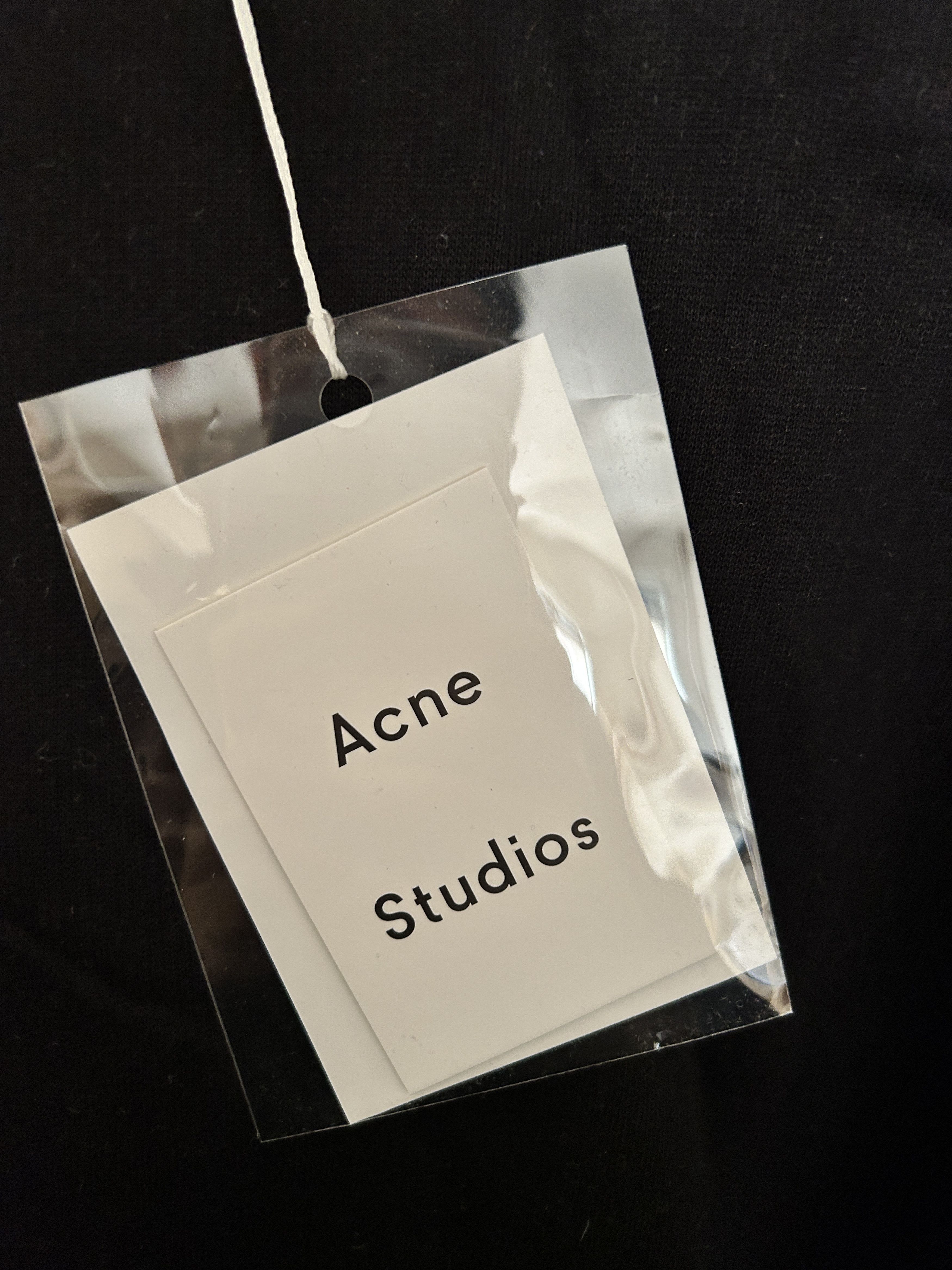 Acne Studios Acne Studios FULTON logo sweatshirt black Size US L / EU 52-54 / 3 - 9 Thumbnail