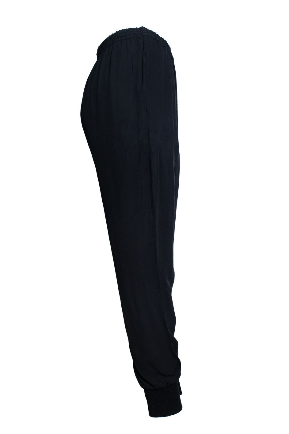 Stella McCartney Stella McCartney, black sporty sheer pantalon Size 30" / US 8 / IT 44 - 4 Thumbnail