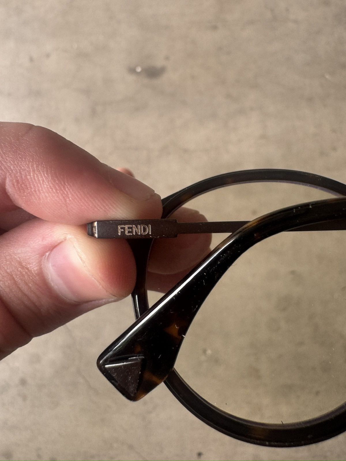 Fendi Fendi Full Rim Oval Demo Lens Glasses Size ONE SIZE - 2 Thumbnail