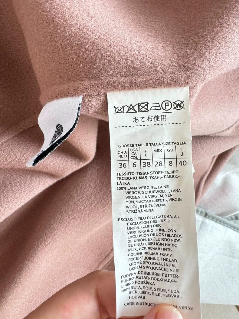 Max Mara Max Mara Lotus root pink/bean paste pink coat Size M / US 6-8 / IT 42-44 - 4 Thumbnail