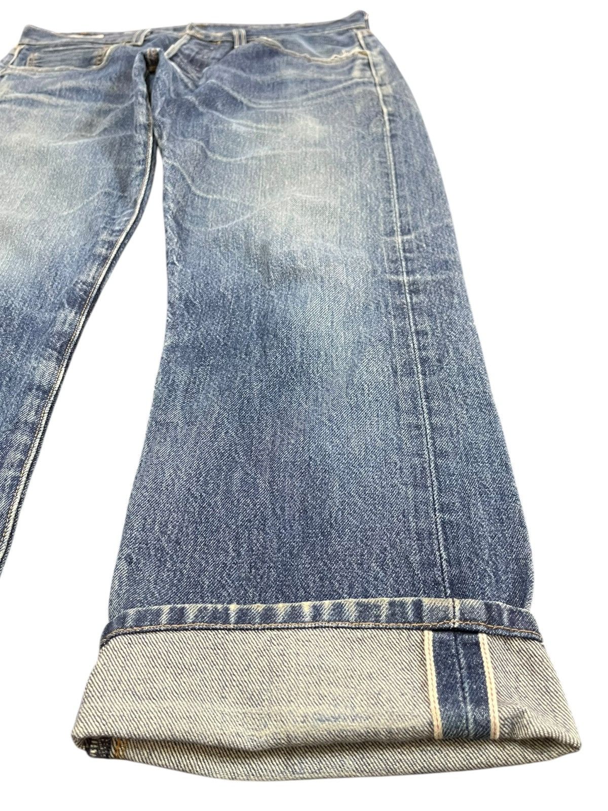 Levi's Vintage Levi’s 501 Big E Selvedge Button 5115 Denim Size US 32 / EU 48 - 4 Thumbnail