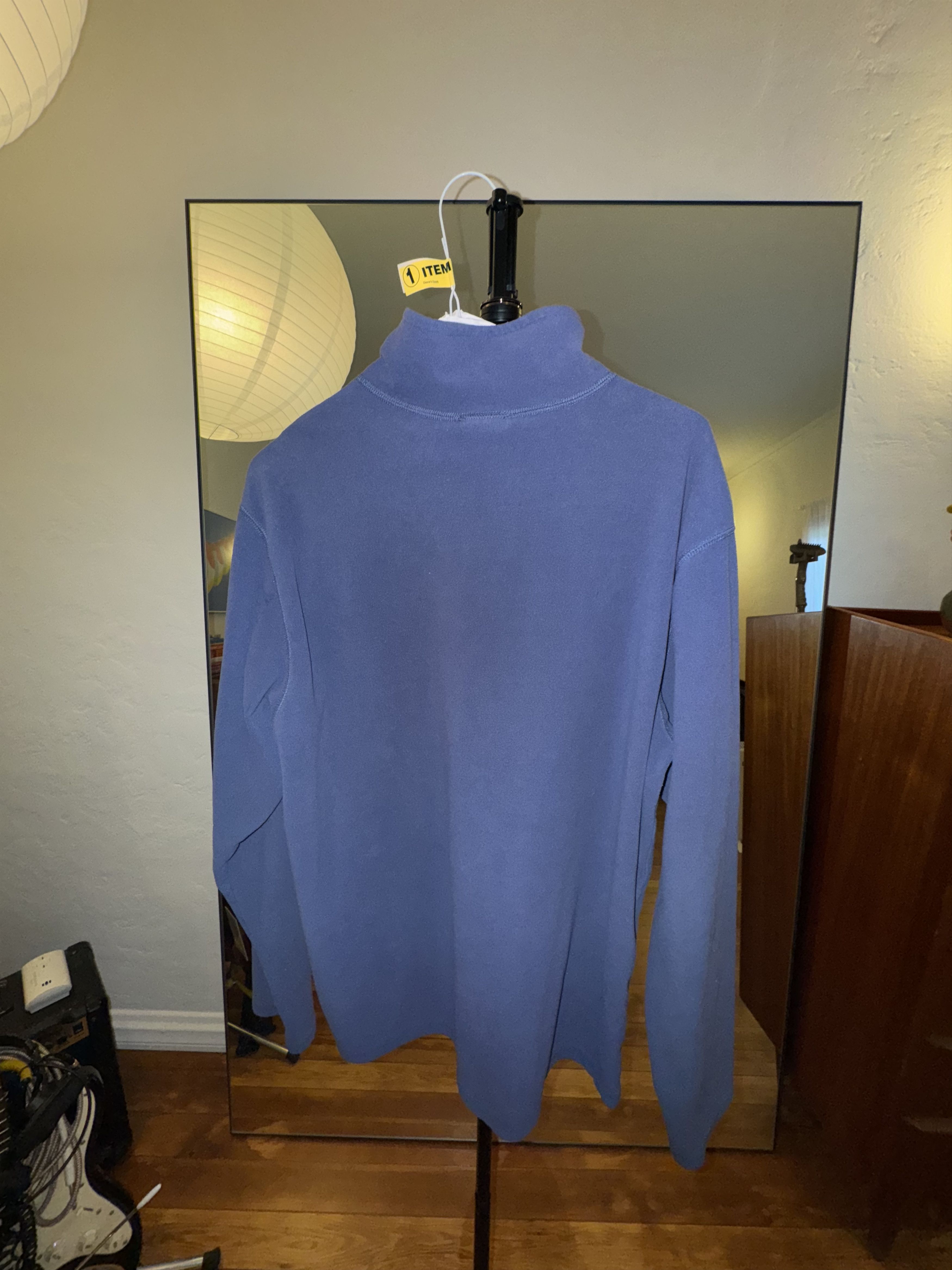 The North Face the north face 1/4 fleece zip medium blue Size US M / EU 48-50 / 2 - 2 Thumbnail