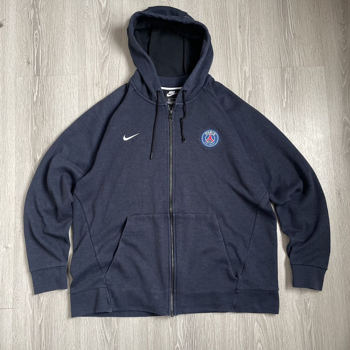 Nike Drill🔥 Nike PSG Zip Hoodie Y2K Size US XL / EU 56 / 4 - 2 Thumbnail