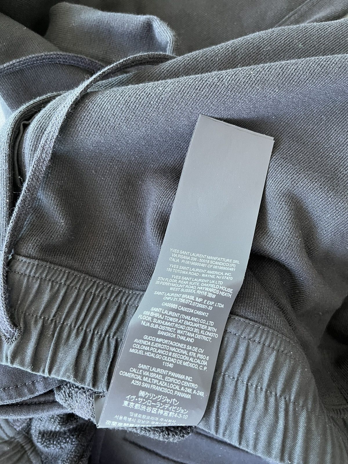 Saint Laurent Paris Brand New Runway Saint Laurent Classic Sweatpants Size US 34 / EU 50 - 8 Thumbnail