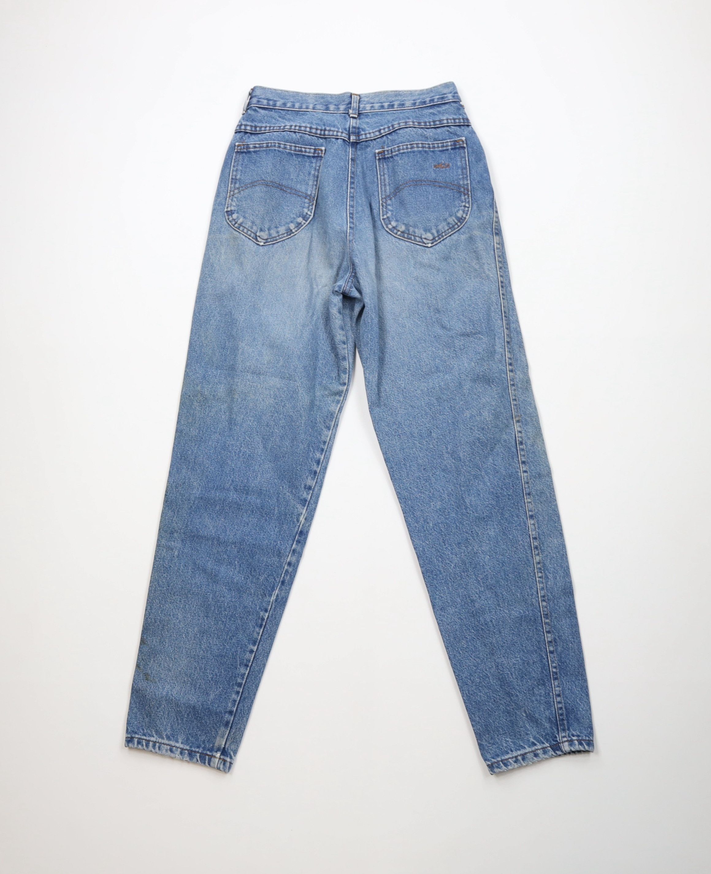 Vintage Vintage 90s Streetwear High Waist Tapered Jeans Blue USA Size 32" / US 10 / IT 46 - 12 Thumbnail