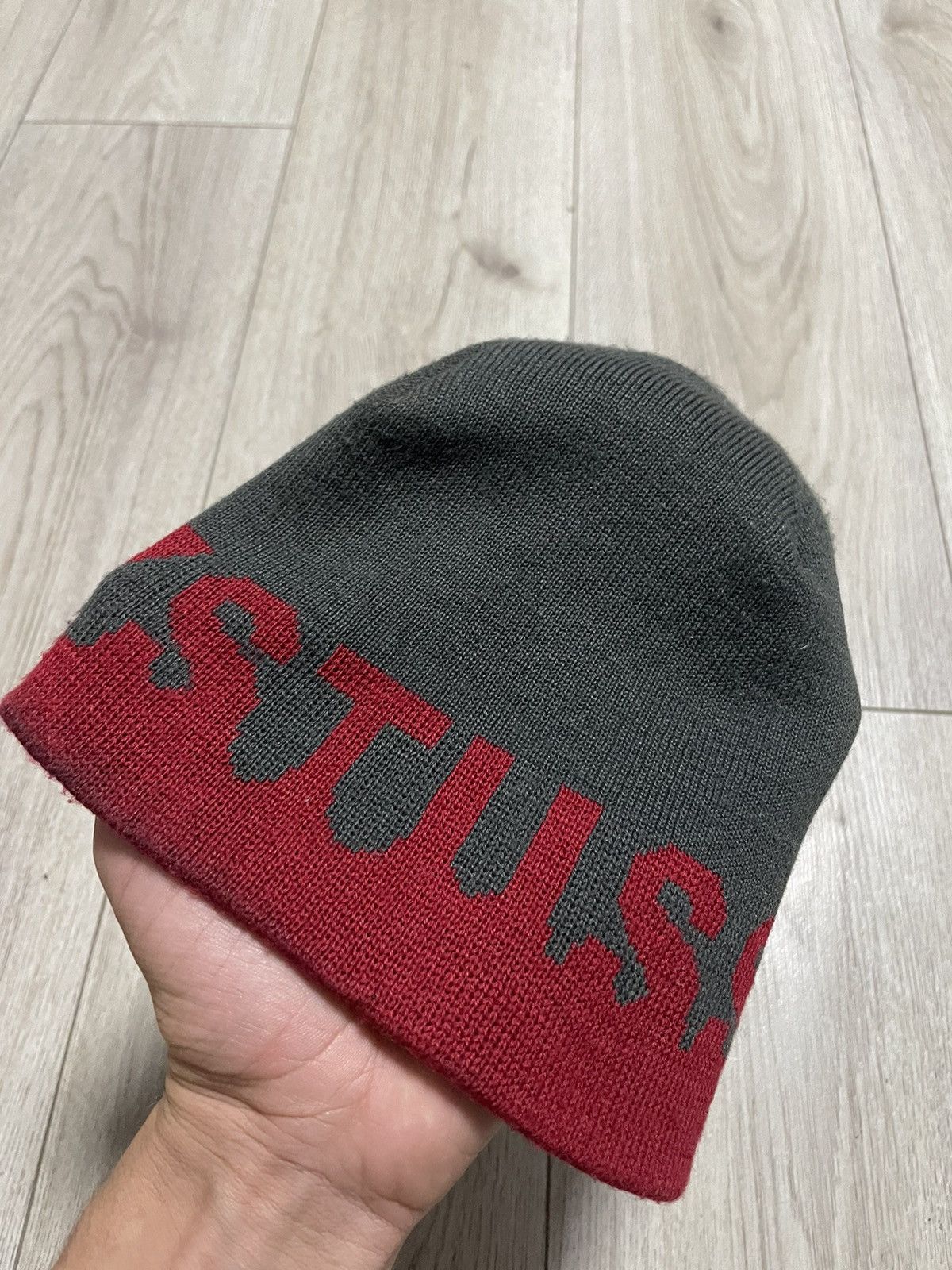 Stussy × Vintage Vintage Stussy Logo Beanie Hats 90s Size ONE SIZE - 2 Thumbnail