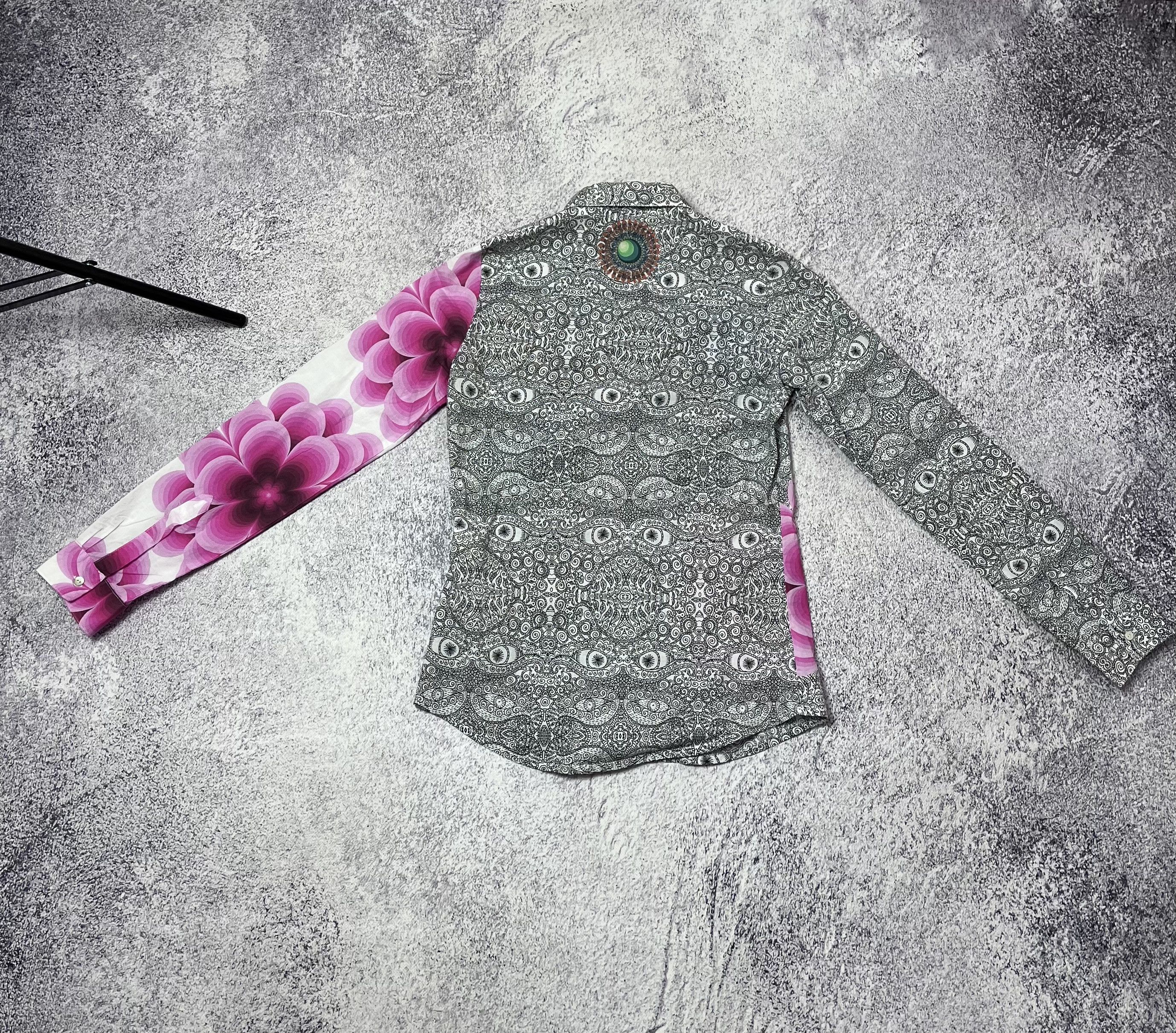 Desigual × Japanese Brand Women Button-down shirt Desigual size M flover and fauna Size M / US 6-8 / IT 42-44 - 10 Thumbnail