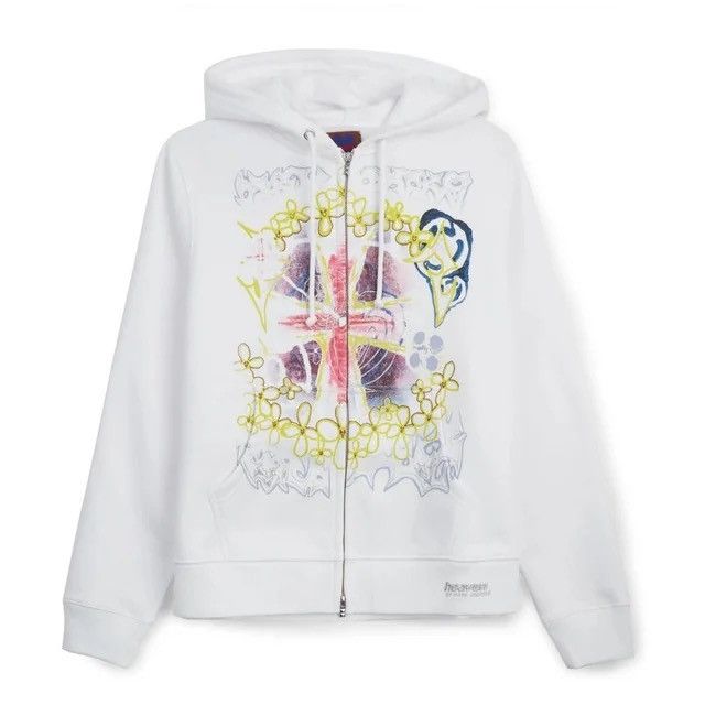 heaven by MARC JACOBS フルジップ パーカー ホワイト Heaven by Marc Jacobs Heaven By Marc Jacobs Wong Kar Wai Zip up