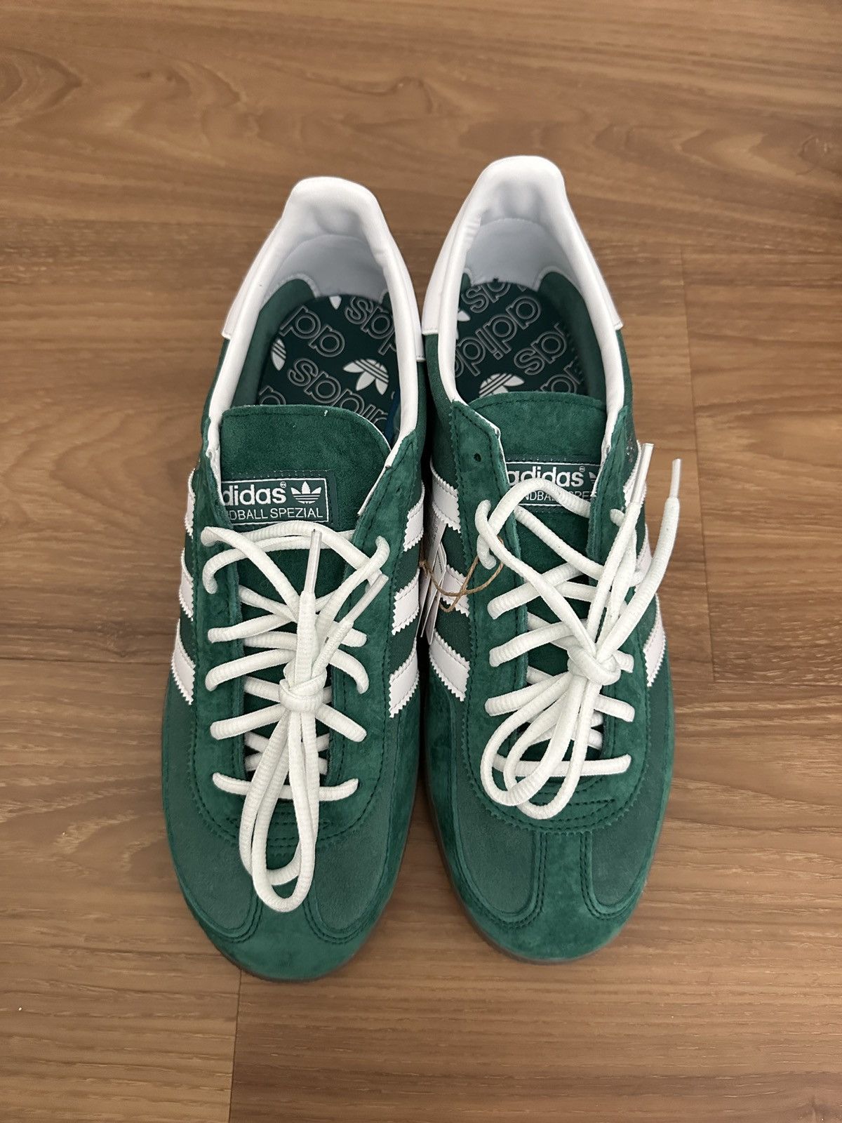 Adidas Adidas Handball Spezial Collegiate Green Gum Size US 10 / EU 43 - 4 Thumbnail