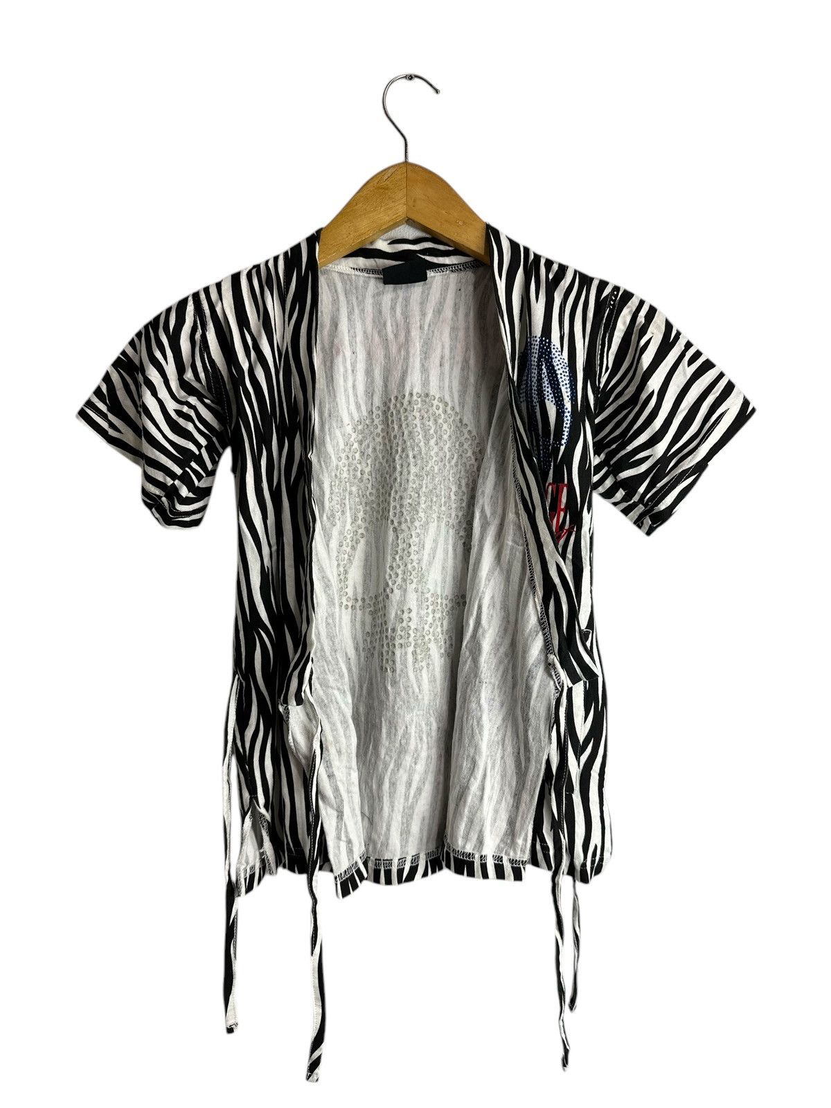 Beauty Beast STREET STUDDED GLITTER SKULL ZEBRA IFSIXWASNINE LGB STYLE Size S / US 4 / IT 40 - 7 Thumbnail