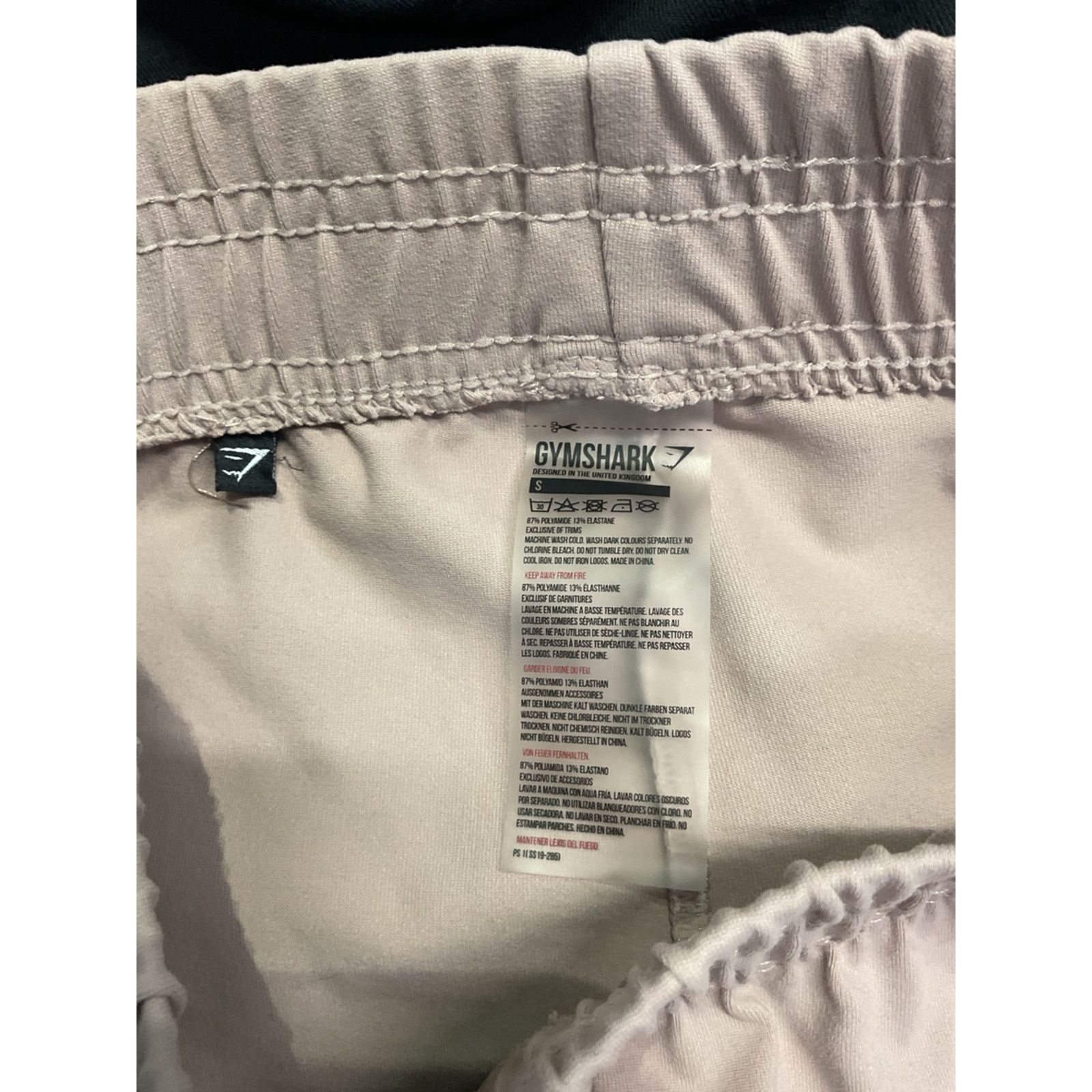 Gymshark Gymshark Dusty Pink Logo Leggings Size 24" / US 00 / IT 34 - 3 Thumbnail