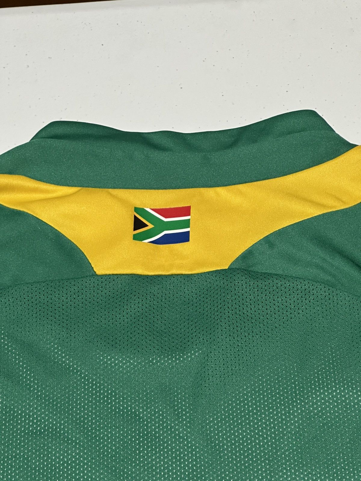 Puma South Africa soccer fotbal jersey green & yellow NWT Size US XXL / EU 58 / 5 - 5 Thumbnail