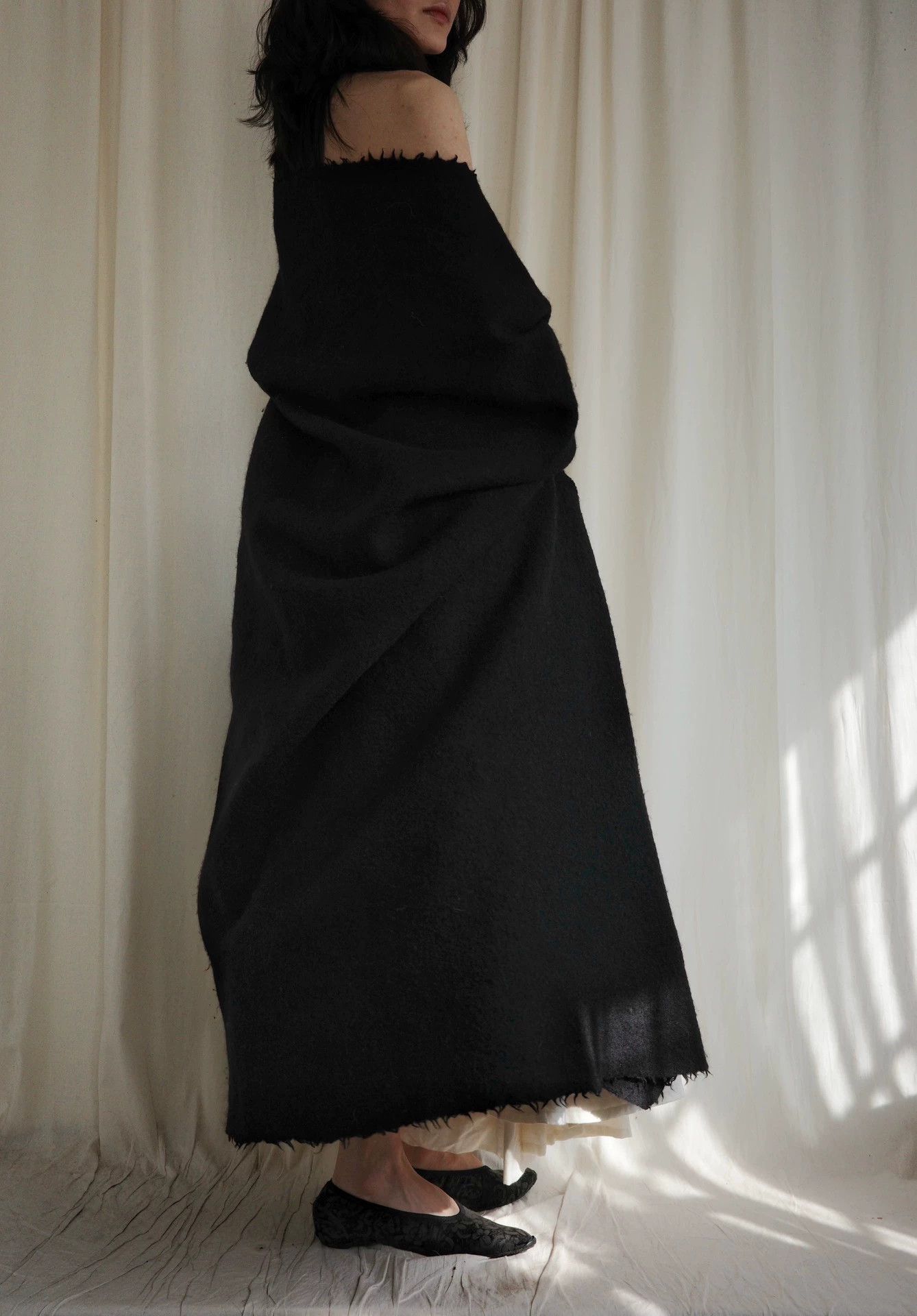 KLASICA Klasica 2000s Rare Oversized Wool Cape/Scarf 9New Size ONE SIZE - 4 Thumbnail